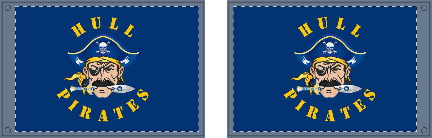 Hull Pirates, Double Sided Flag