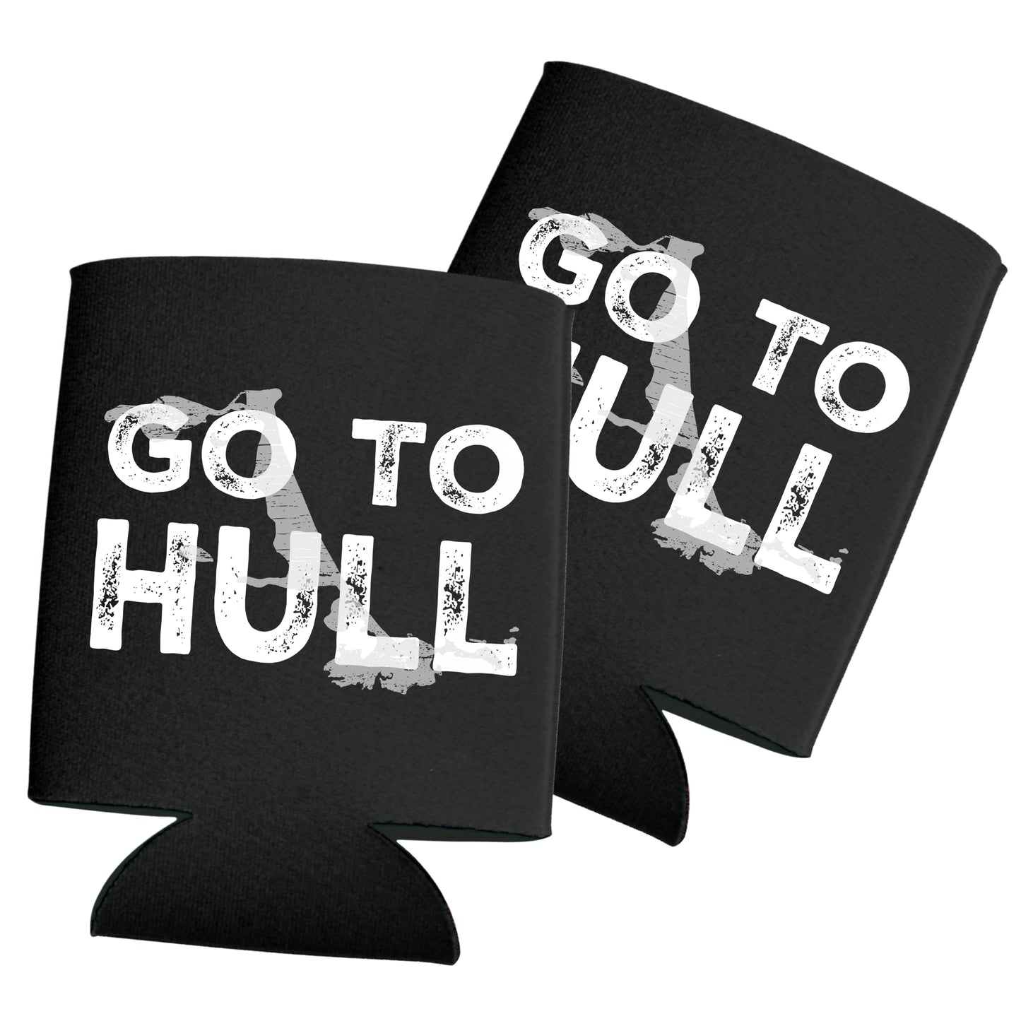 Go To Hull, 12oz Can Cooler, 2 - Pack