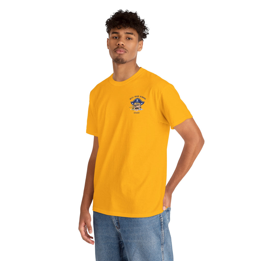 Hull High School - Hull Pirates - Adult Cotton T-Shirt