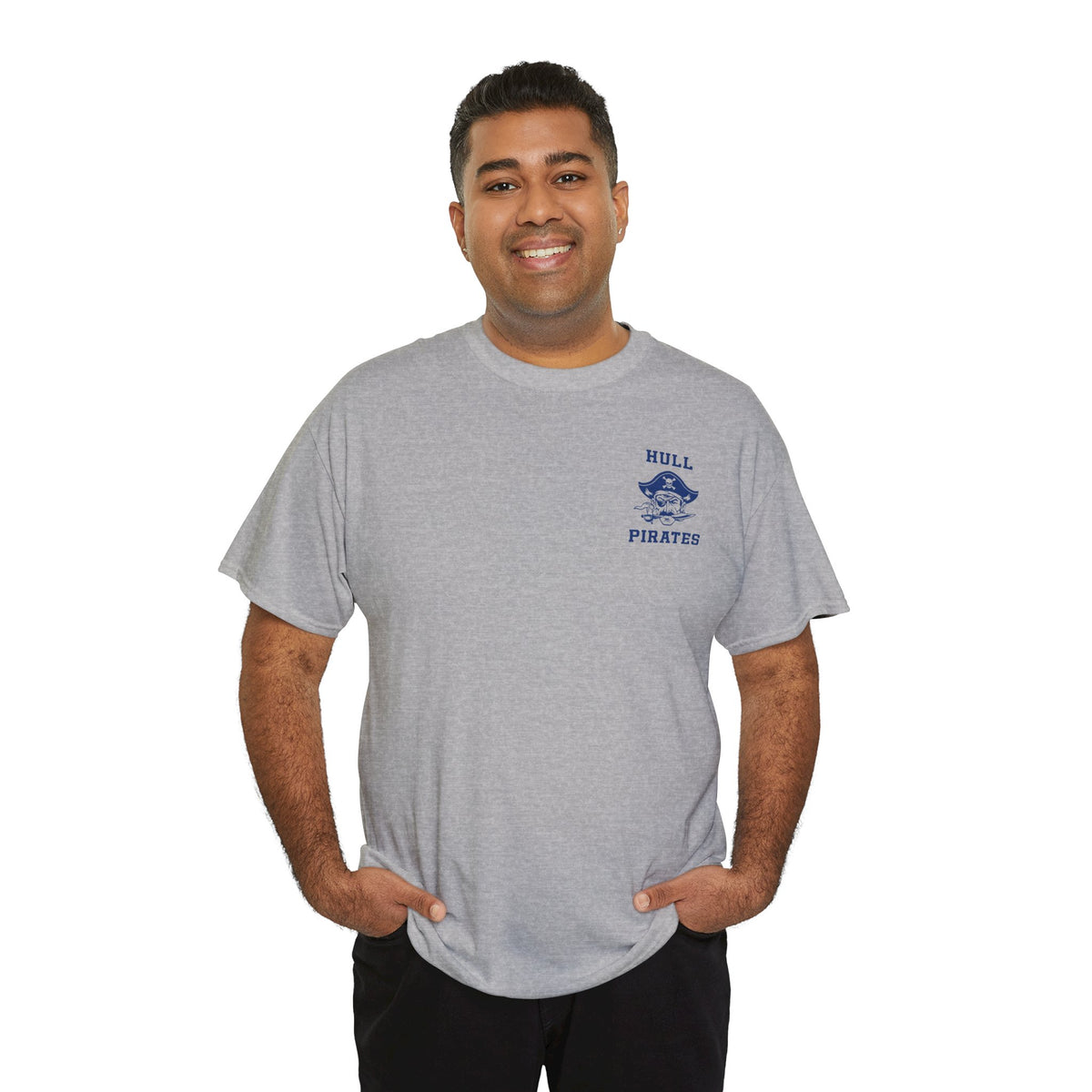 Vintage Hull Pirates - Adult Cotton T-Shirt