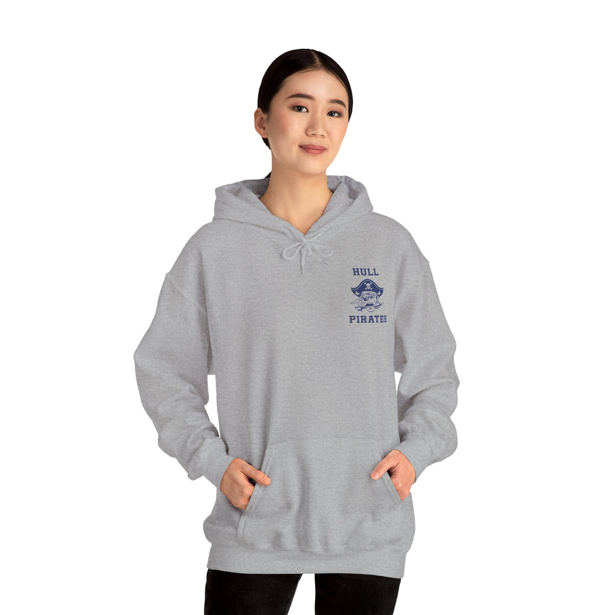 Vintage Hull Pirates - Adult Fleece Pullover Hoodie