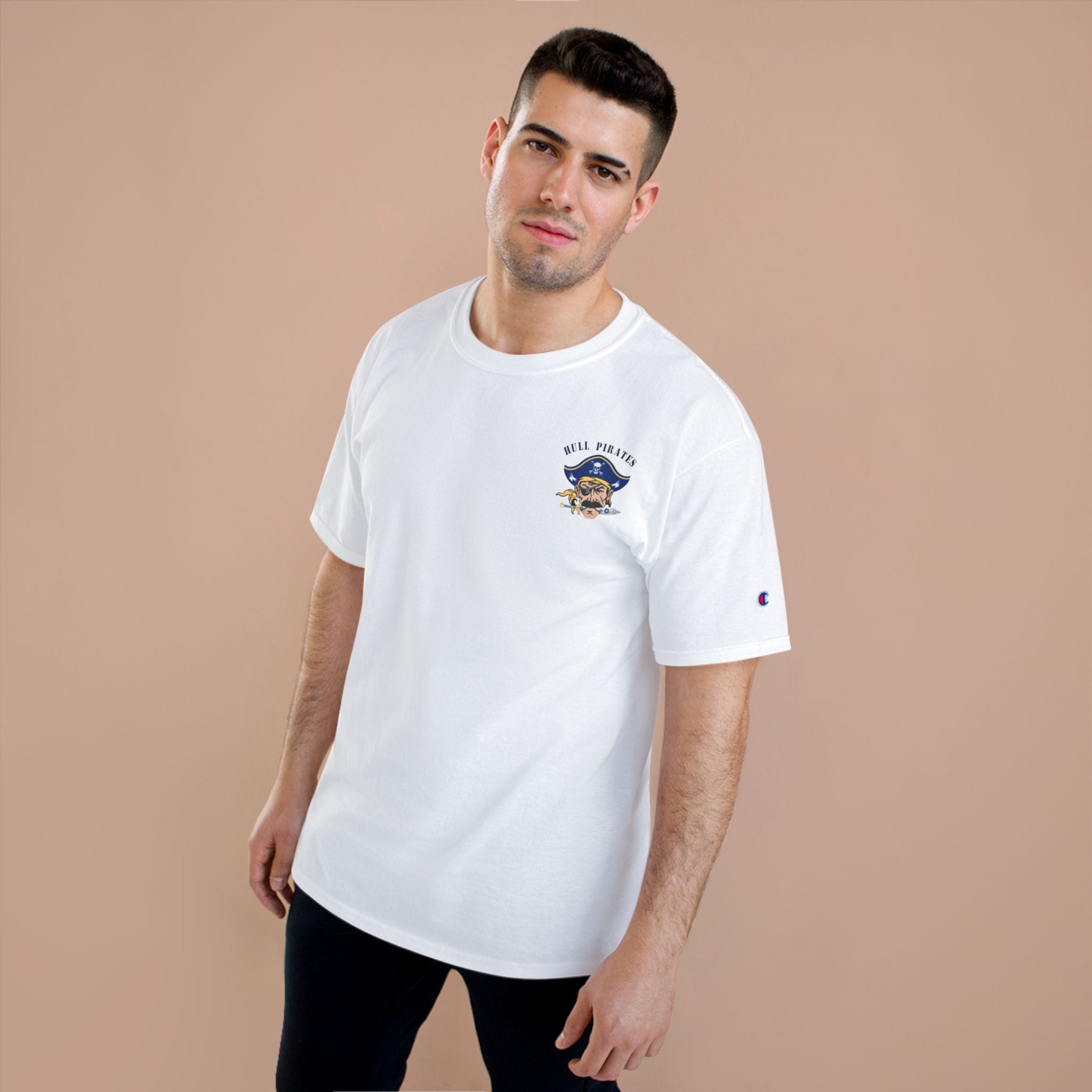 Hull Pirates – Champion Adult Cotton T‑Shirt