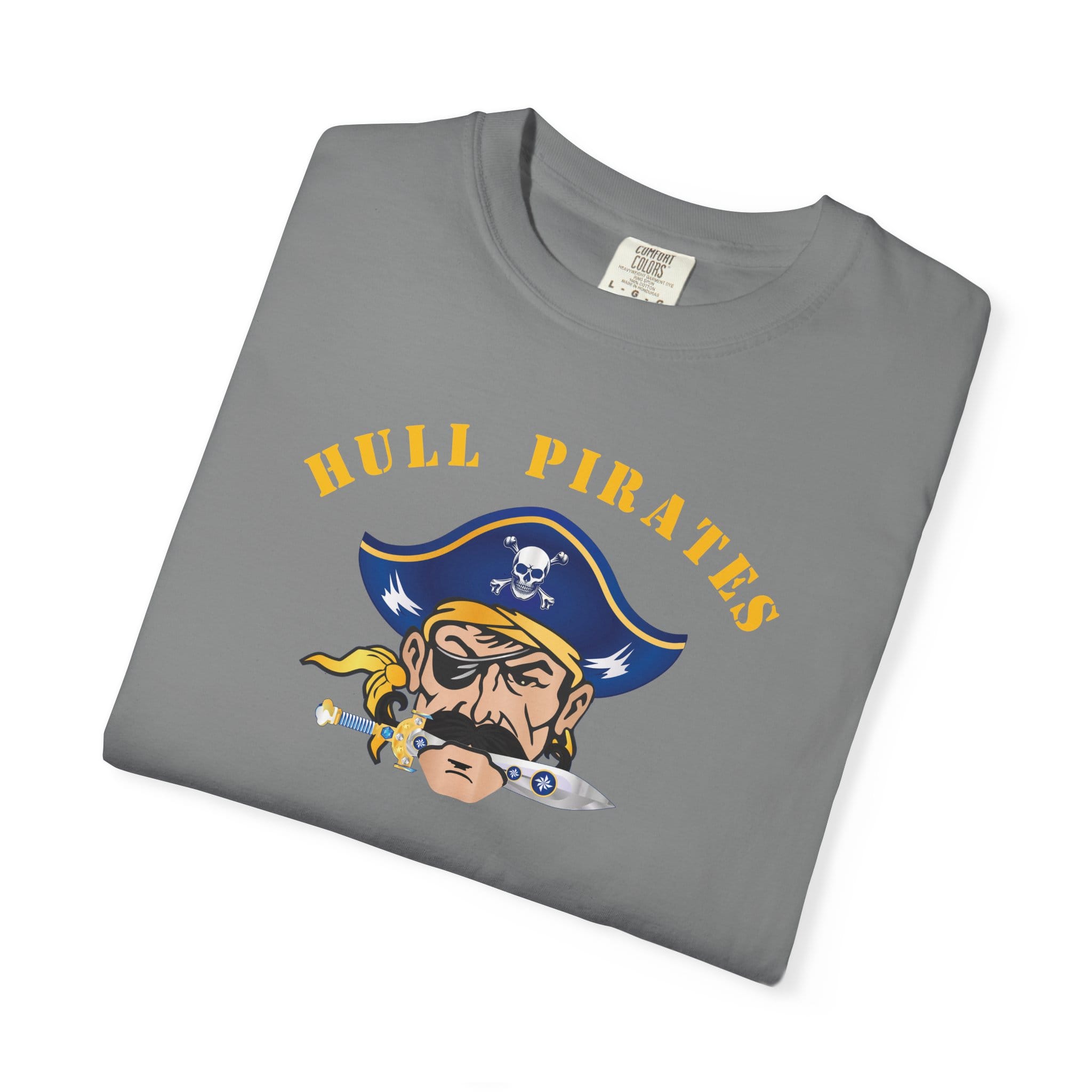 Hull Pirates - Adult Cotton T-Shirt - Comfort Colors Brand
