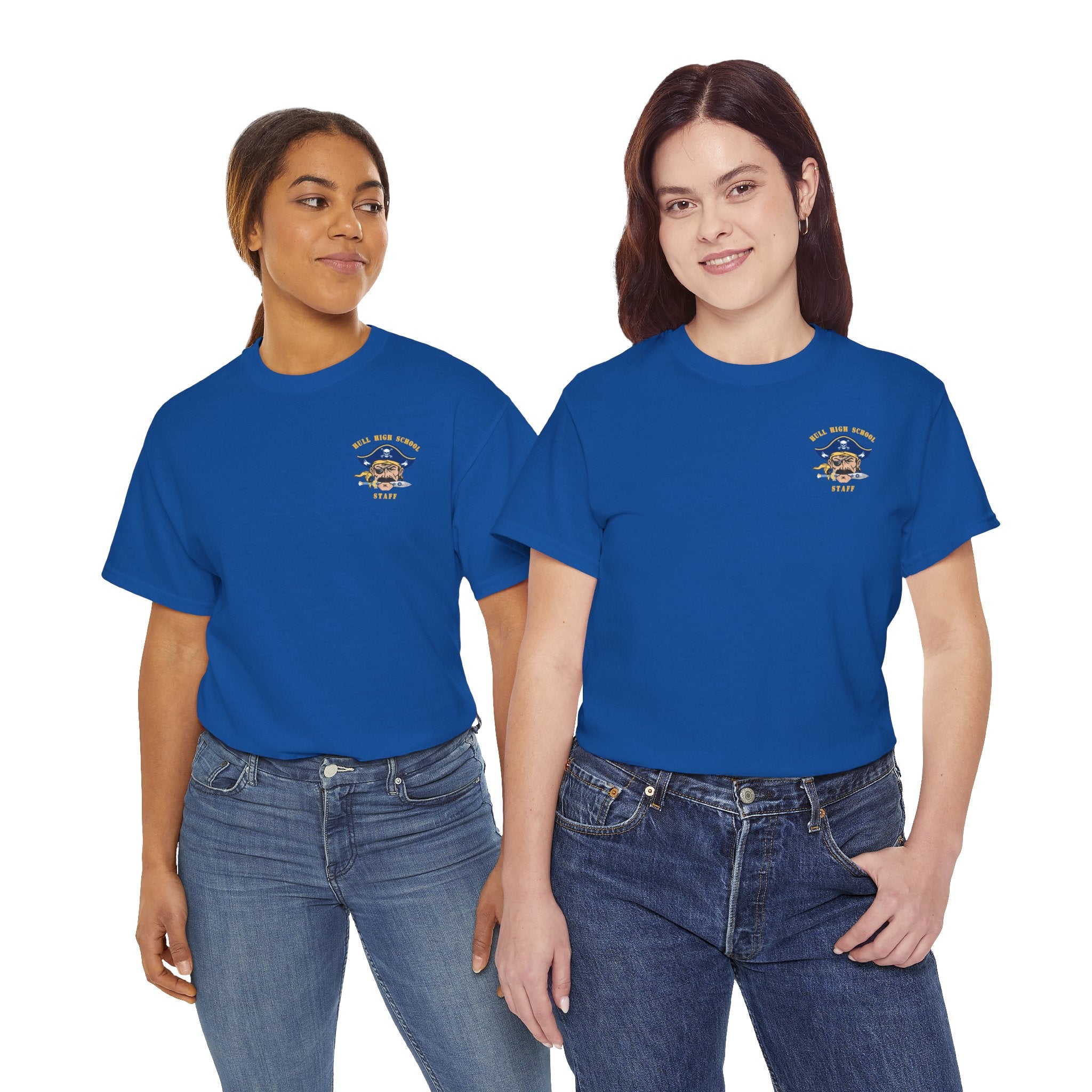 Hull High School - Hull Pirates - Adult Cotton T-Shirt