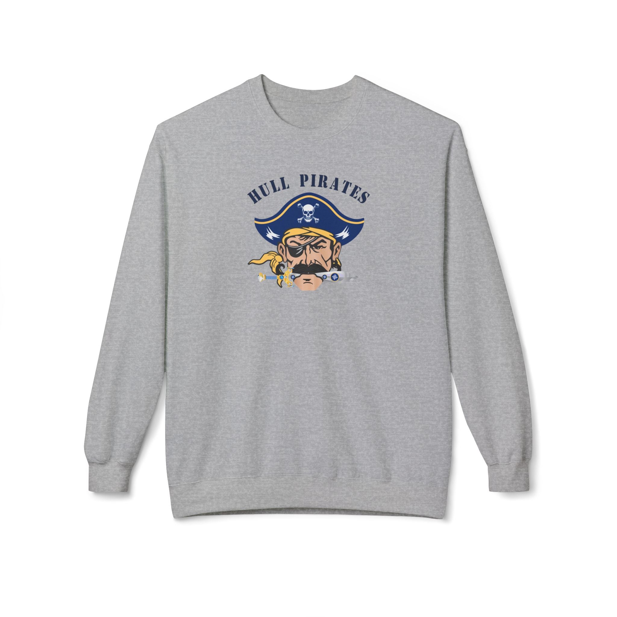 Hull Pirates - Adult Crewneck Sweatshirt, Name/Number Personalization