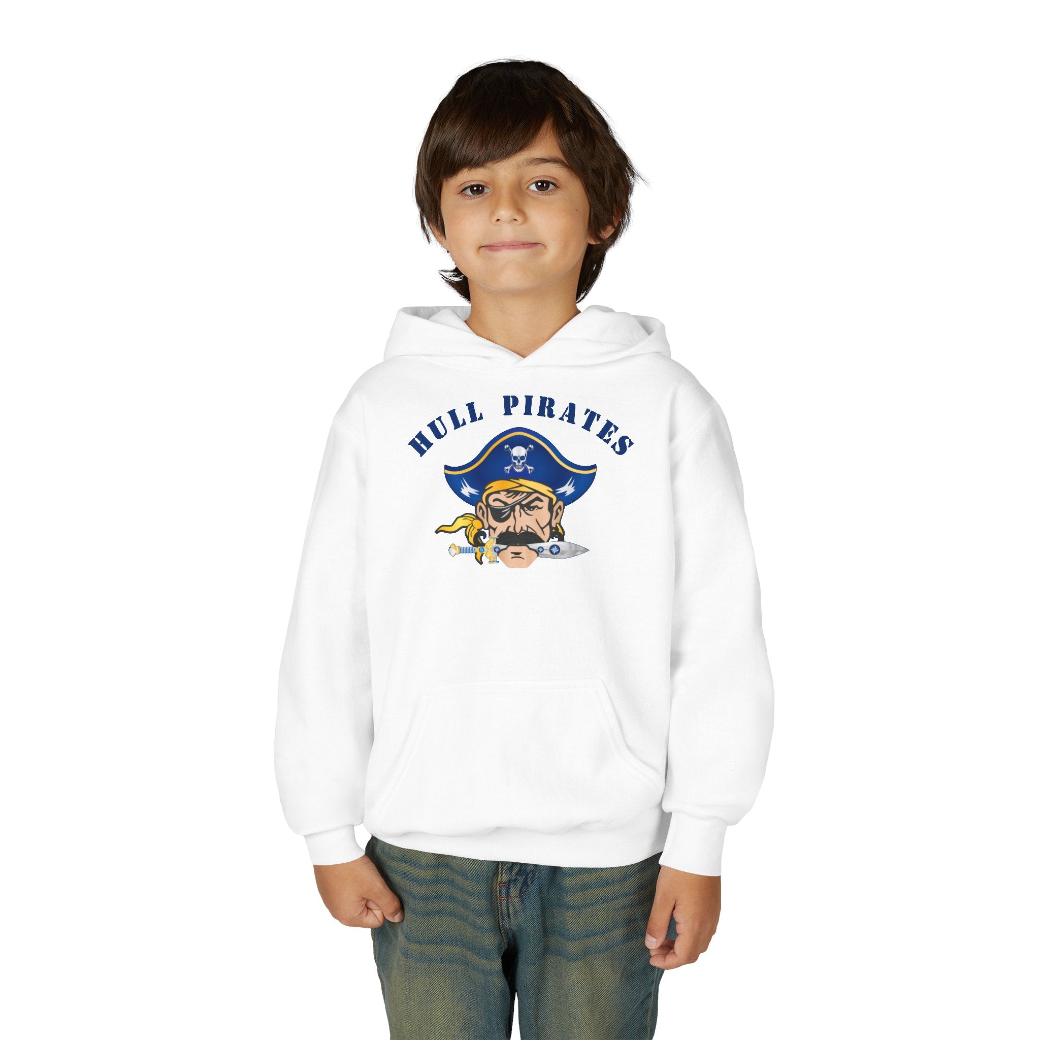 Hull Pirates - Kids Fleece Pullover Hoodie