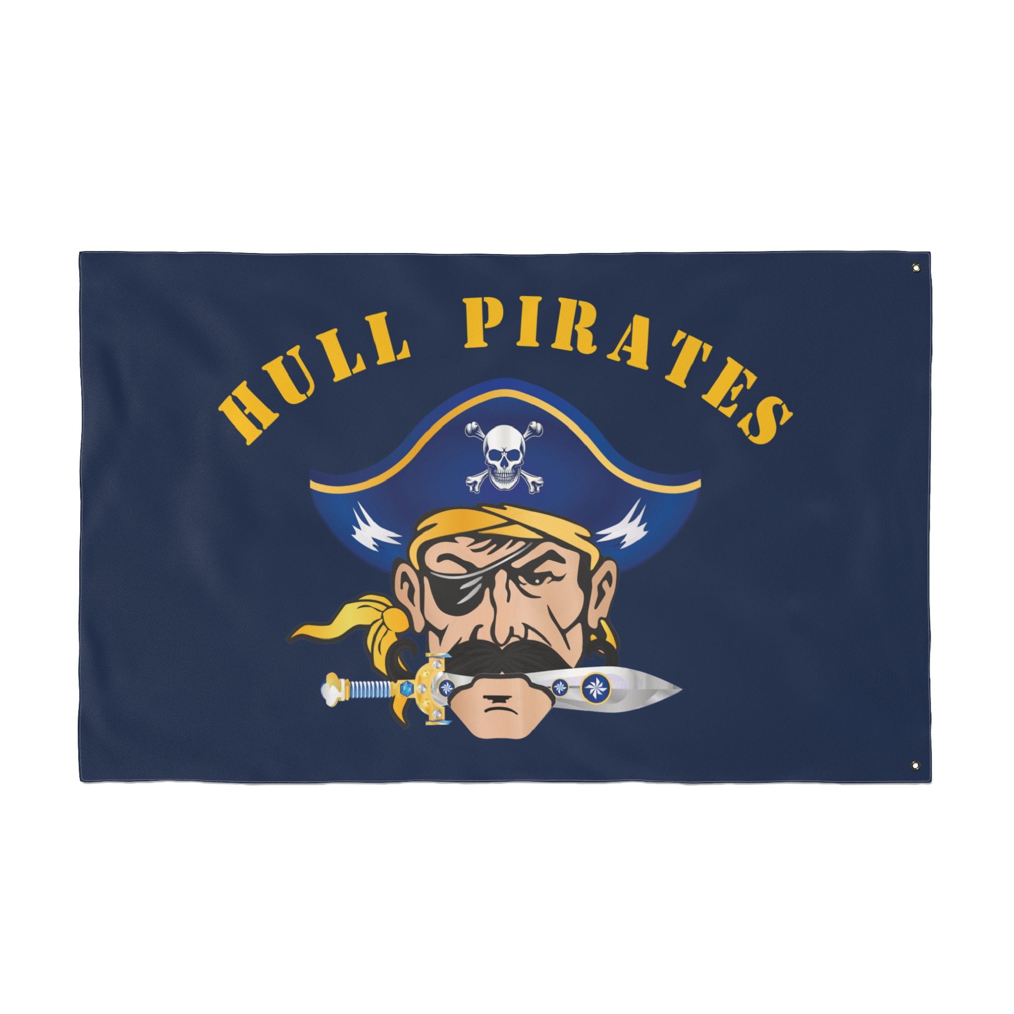 Hull Pirates Double-Sided Outdoor Flag
