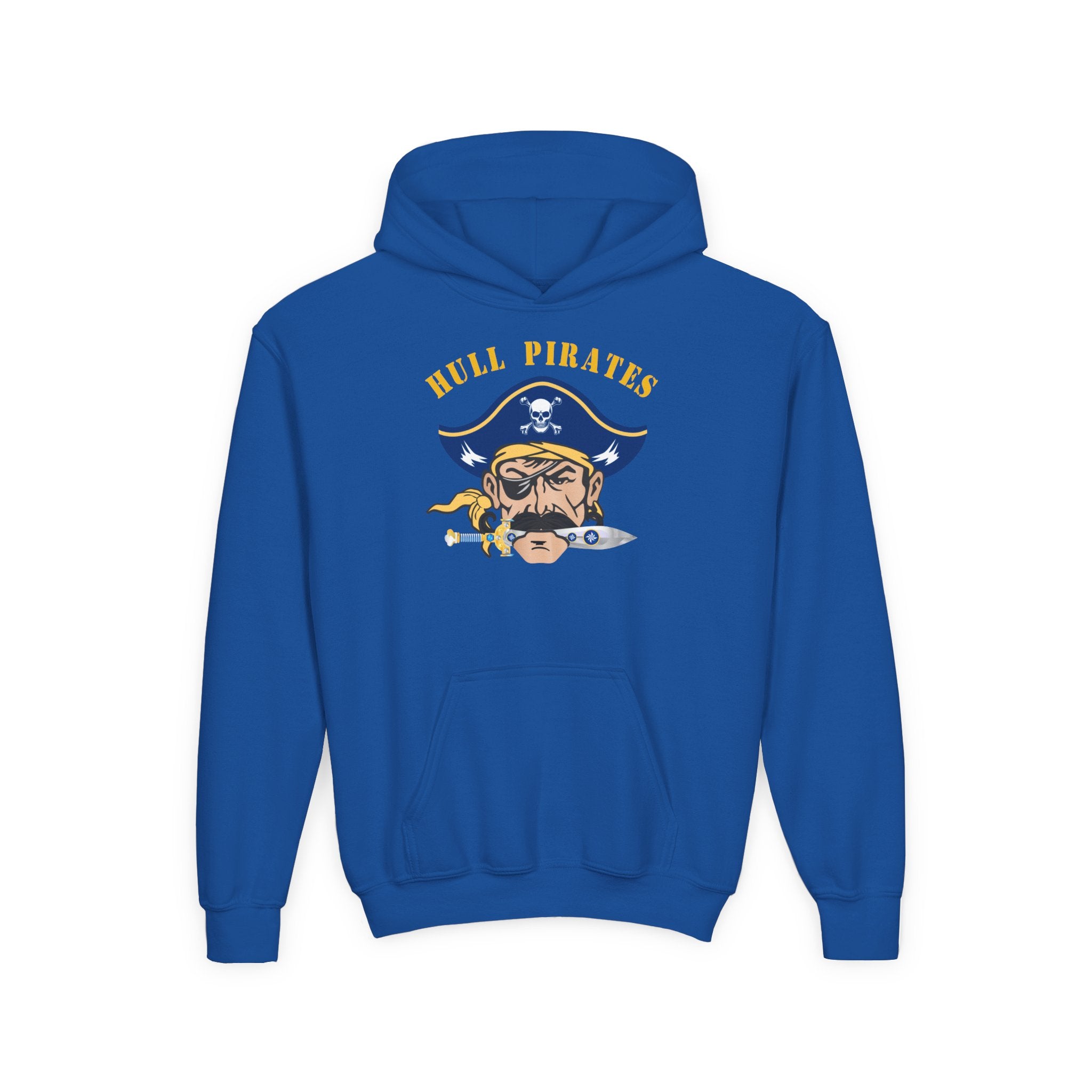 Hull Pirates - Kids Fleece Pullover Hoodie, Name/Number Personalization