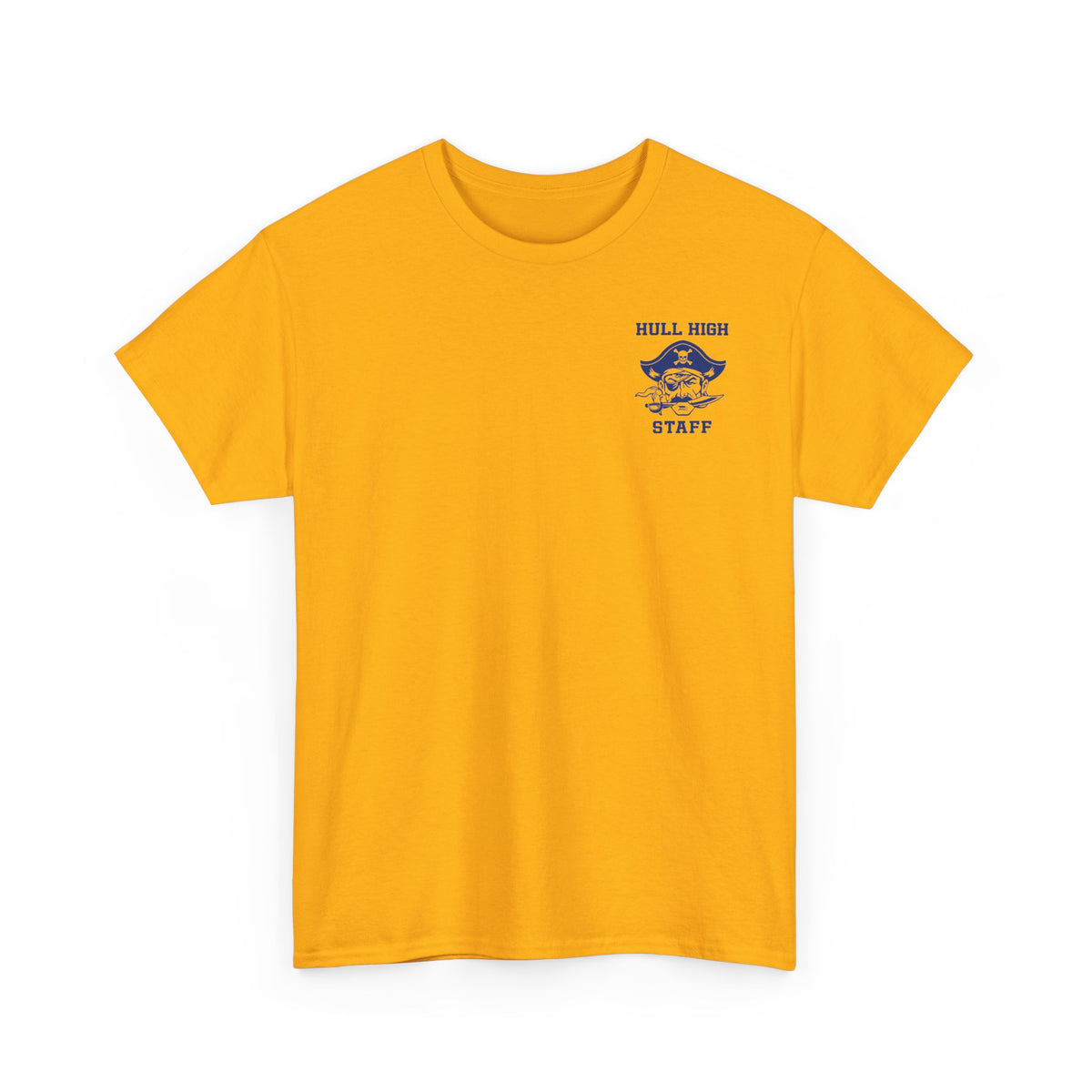 Hull High School - Hull Pirates - Adult Cotton T-Shirt