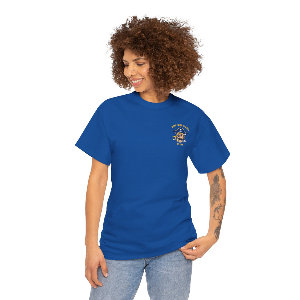 Hull High School - Hull Pirates - Adult Cotton T-Shirt