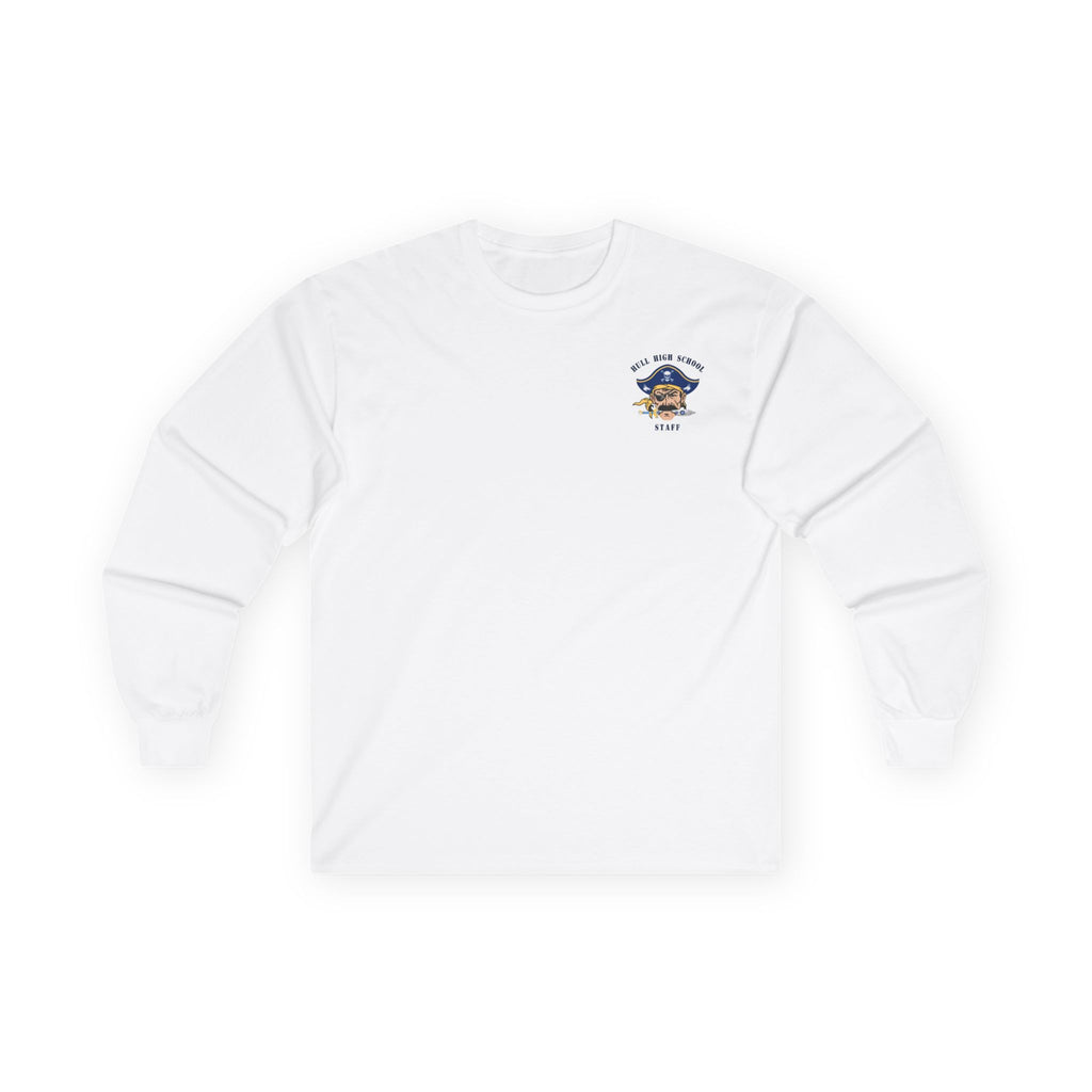 Hull High School - Adult Cotton Long Sleeve T-Shirt