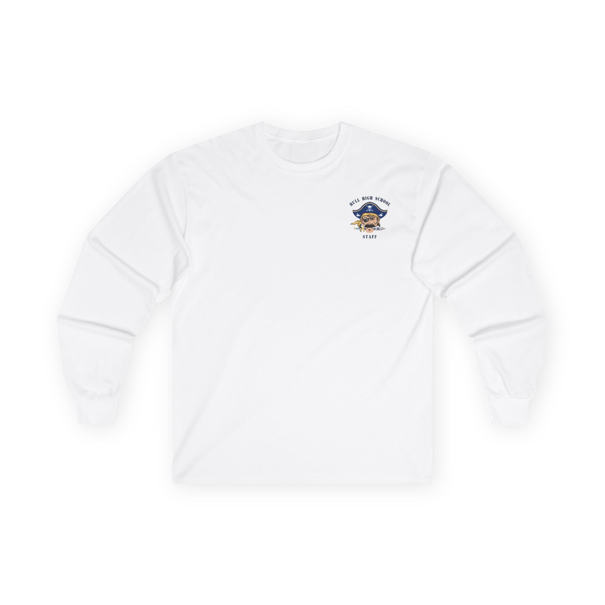 Hull High School - Adult Cotton Long Sleeve T-Shirt