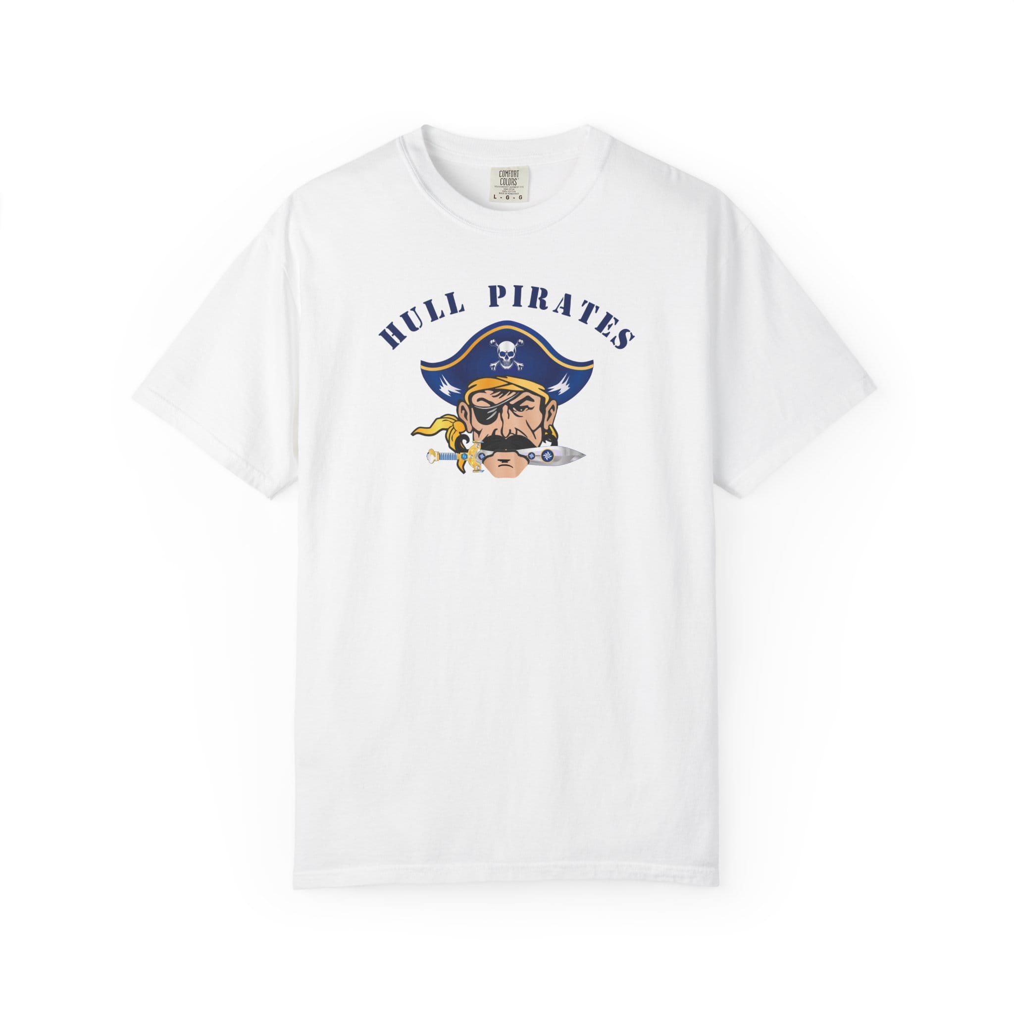Hull Pirates - Adult Cotton T-Shirt - Comfort Colors Brand