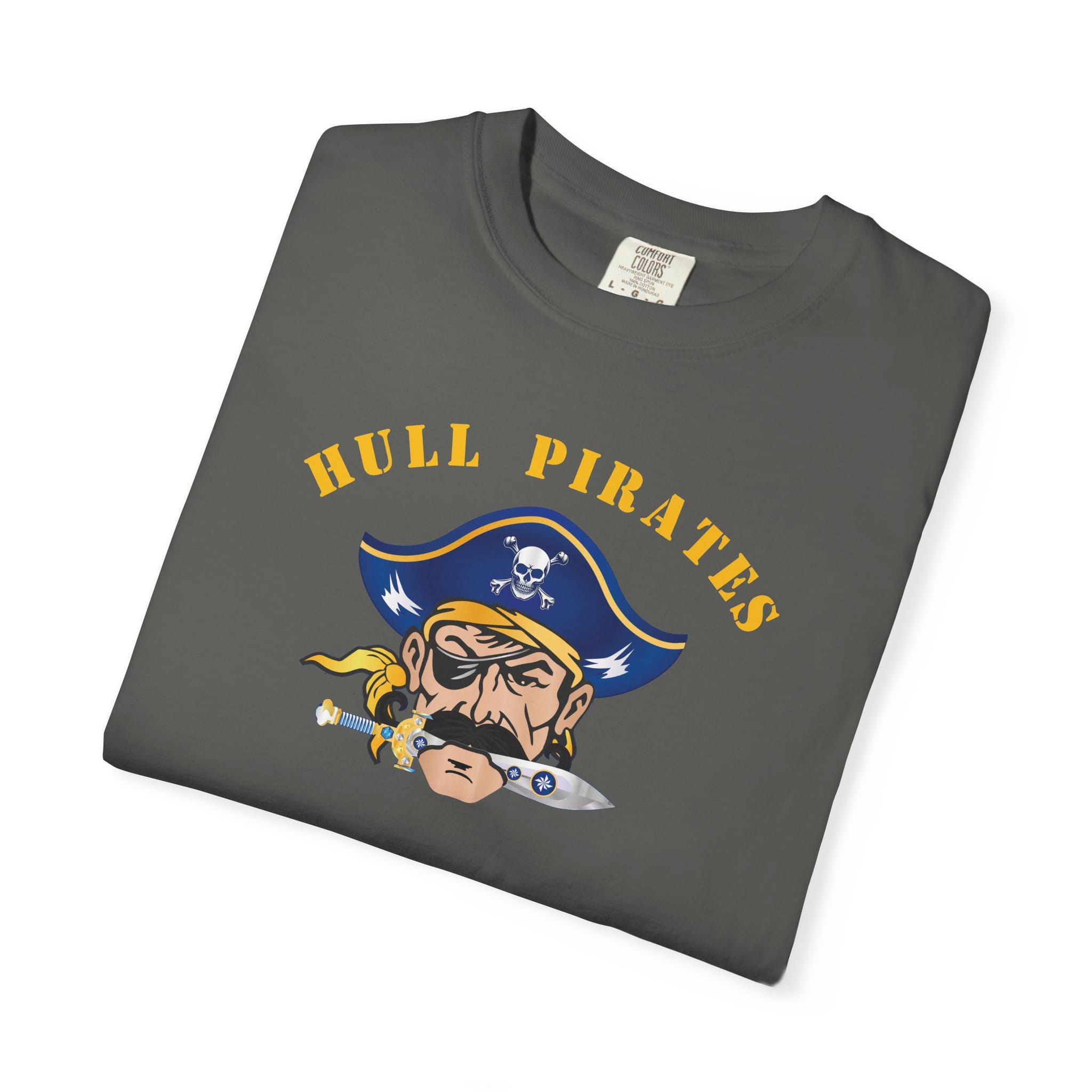 Hull Pirates - Adult Cotton T-Shirt - Comfort Colors Brand