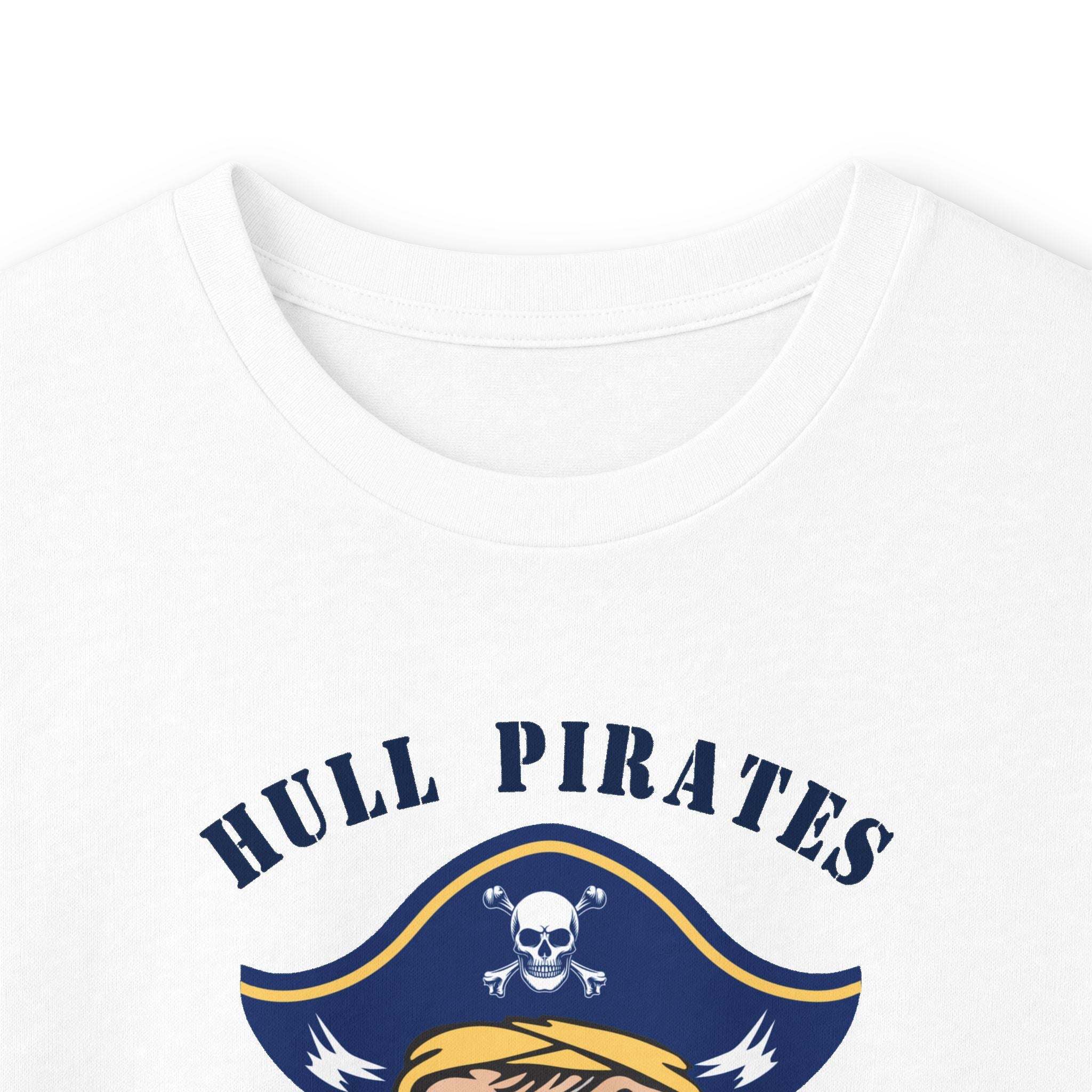 Hull Pirates - Adult Cotton Long Sleeve T-Shirt