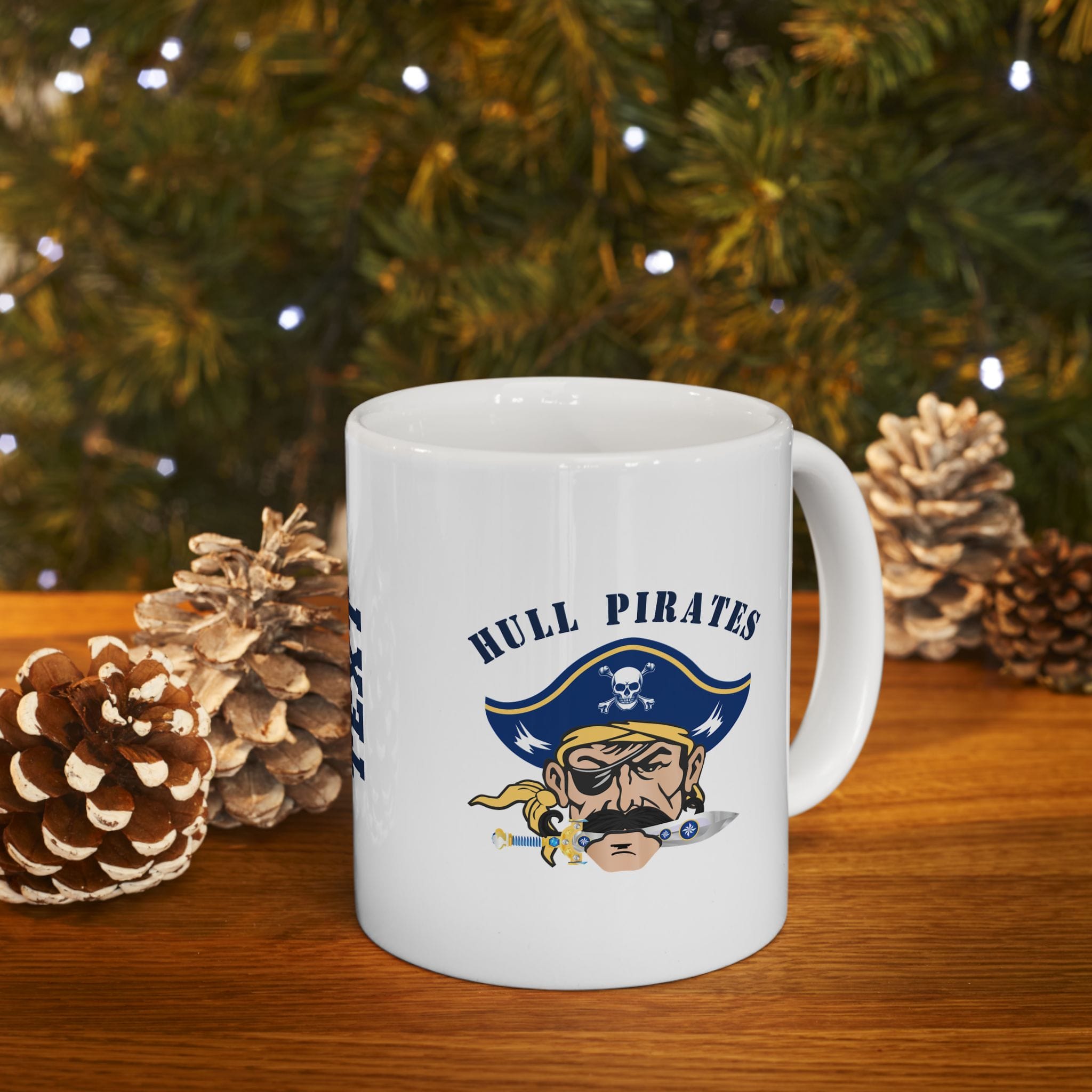 Hull Pirates - Ceramic Coffee Mug, Personalized