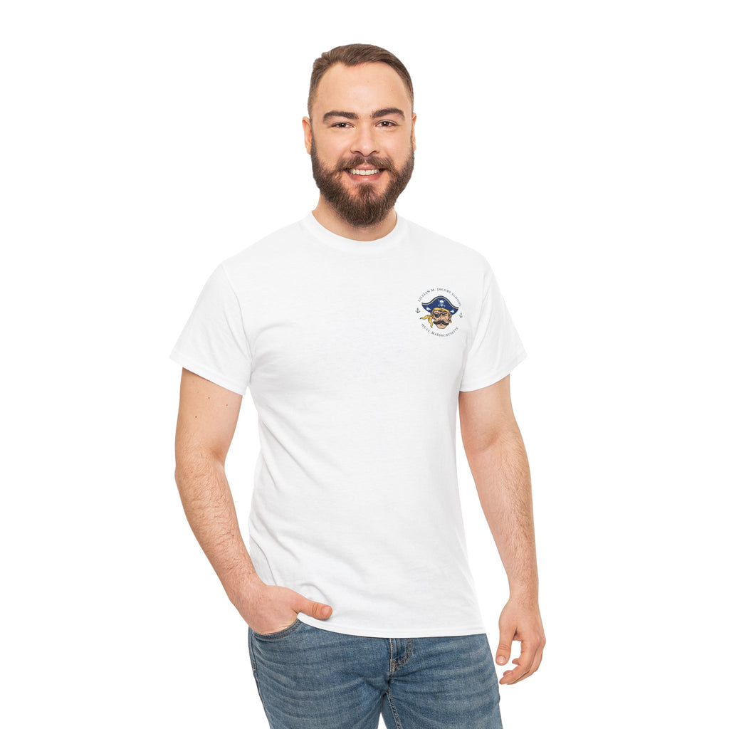 Jacobs School - Hull Pirates - Adult Cotton T-Shirt