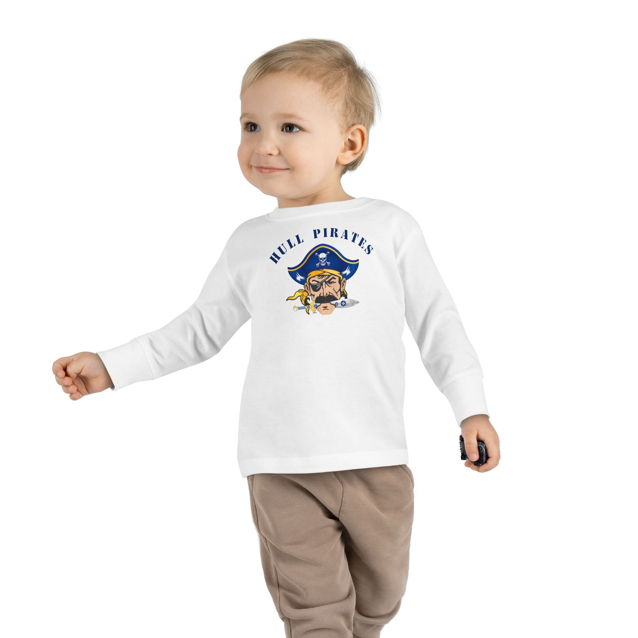 Hull Pirates - Toddler - Cotton Long Sleeve T-Shirt