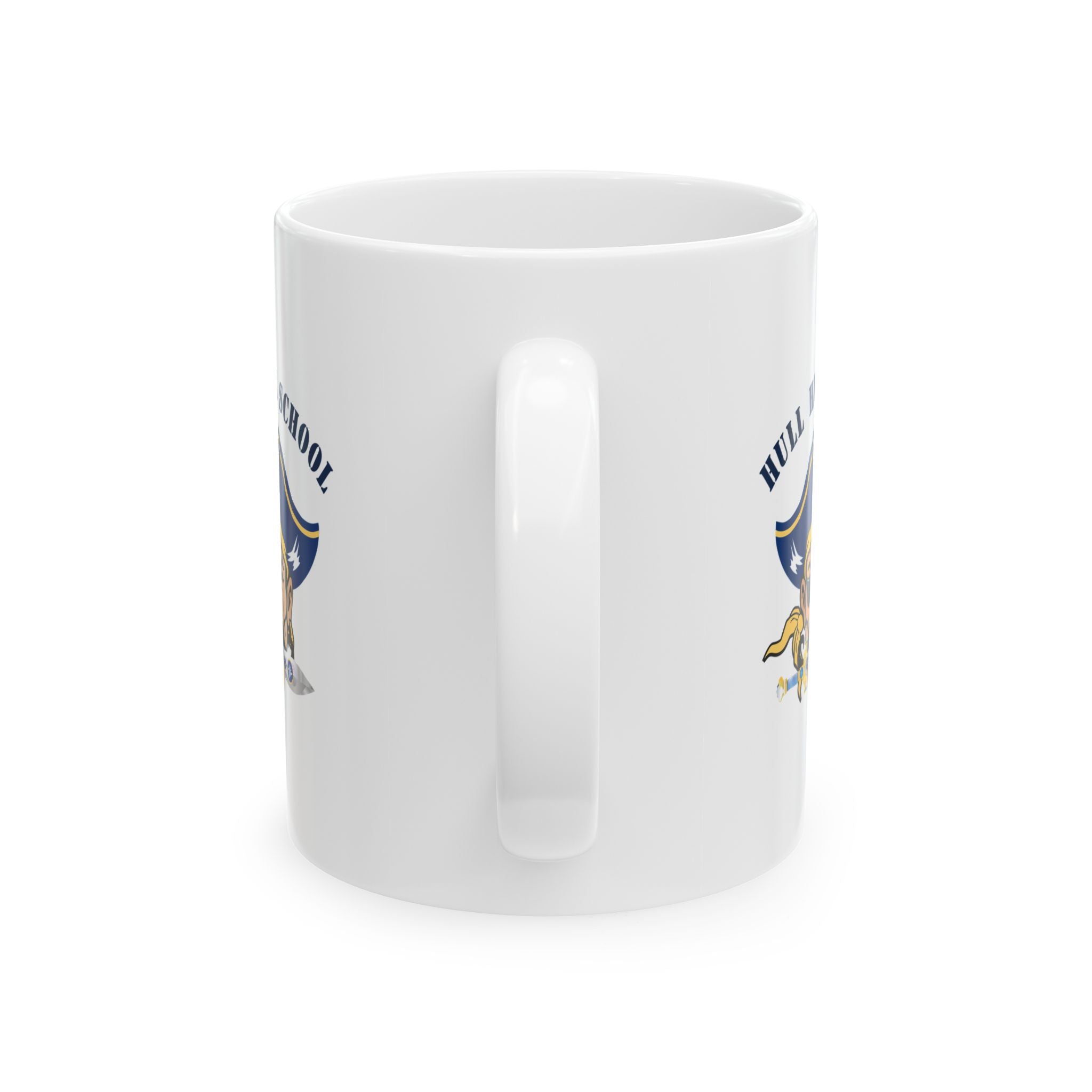Hull High School - Hull Pirates, Ceramic Coffee Mug