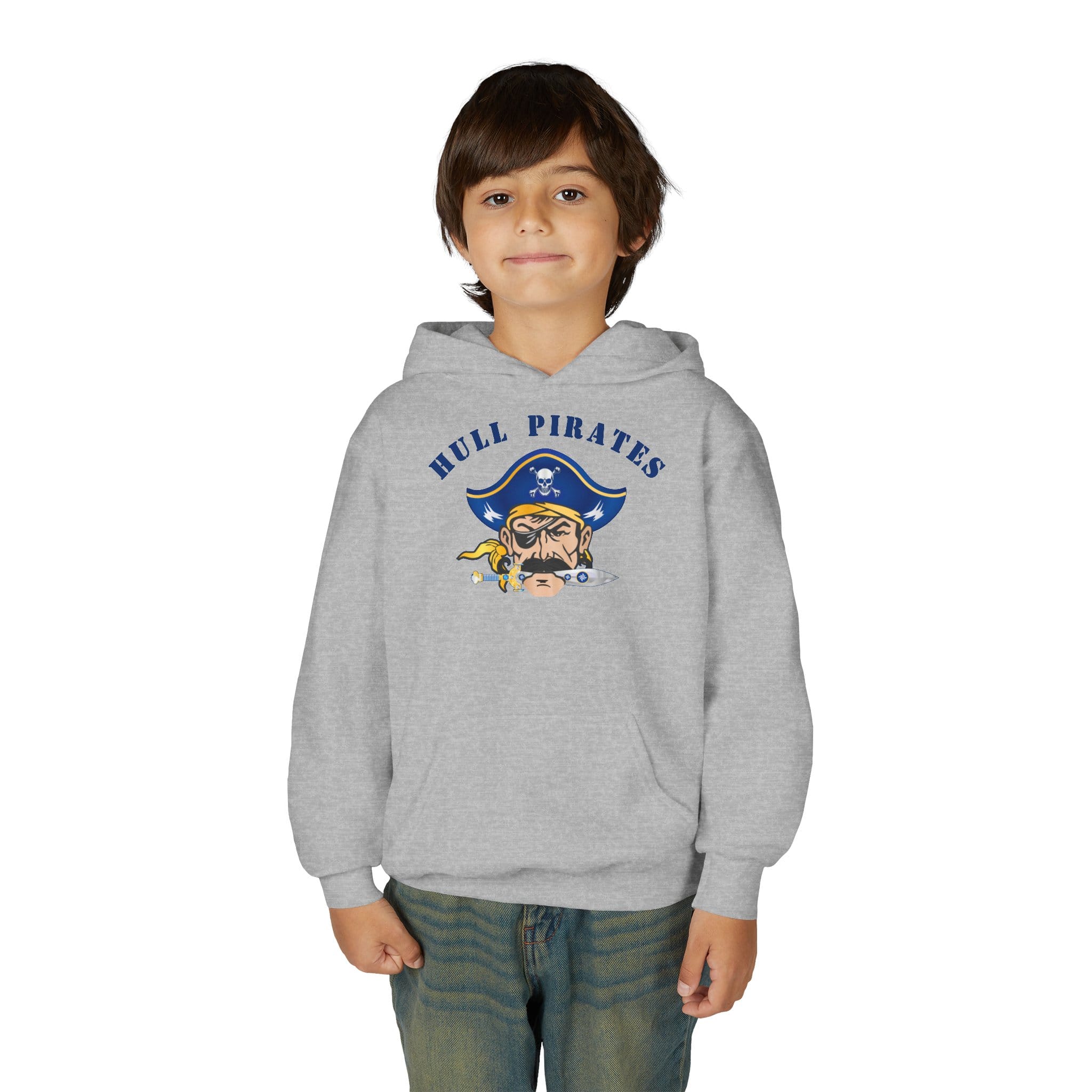 Hull Pirates - Kids Fleece Pullover Hoodie