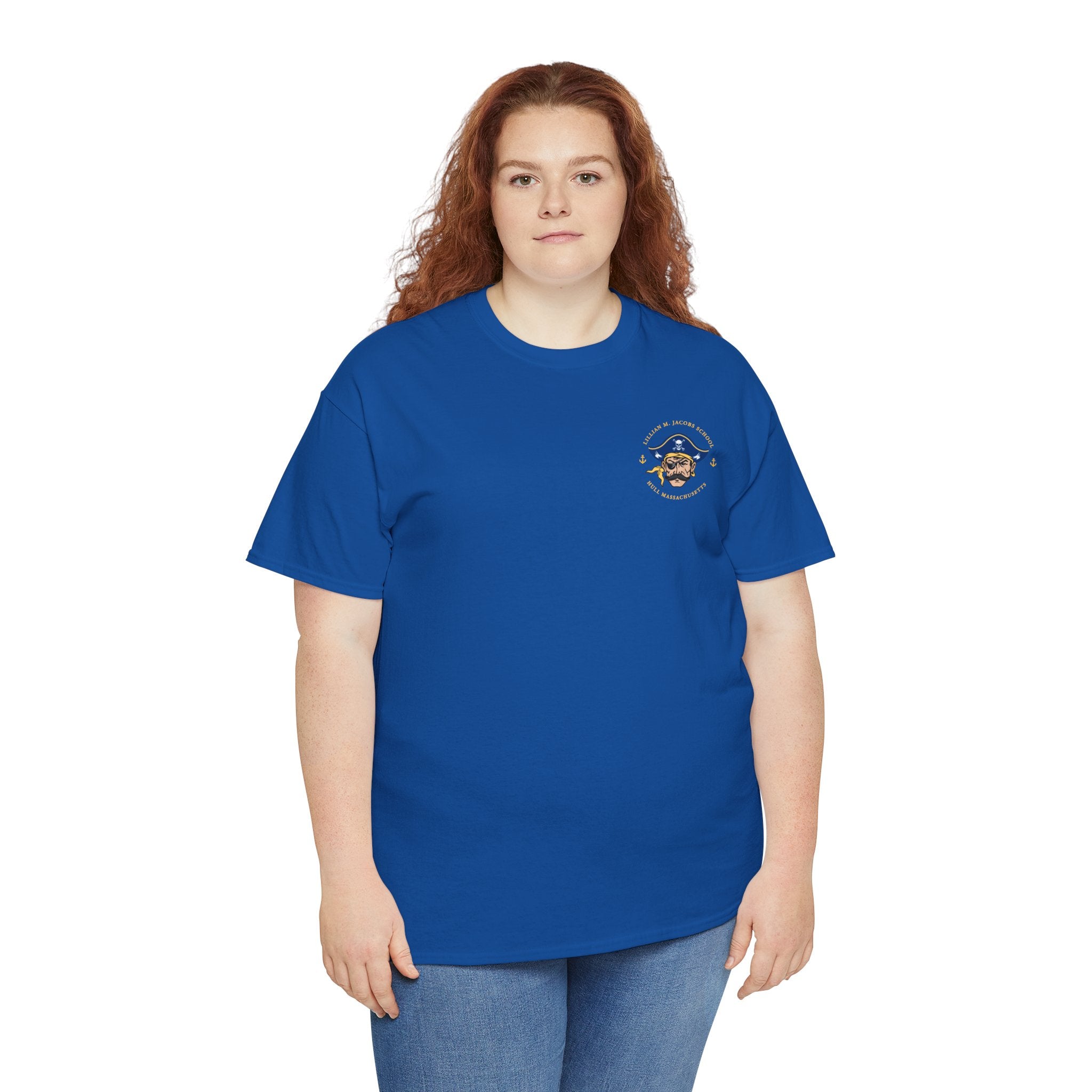 Jacobs School - Hull Pirates - Adult Cotton T-Shirt
