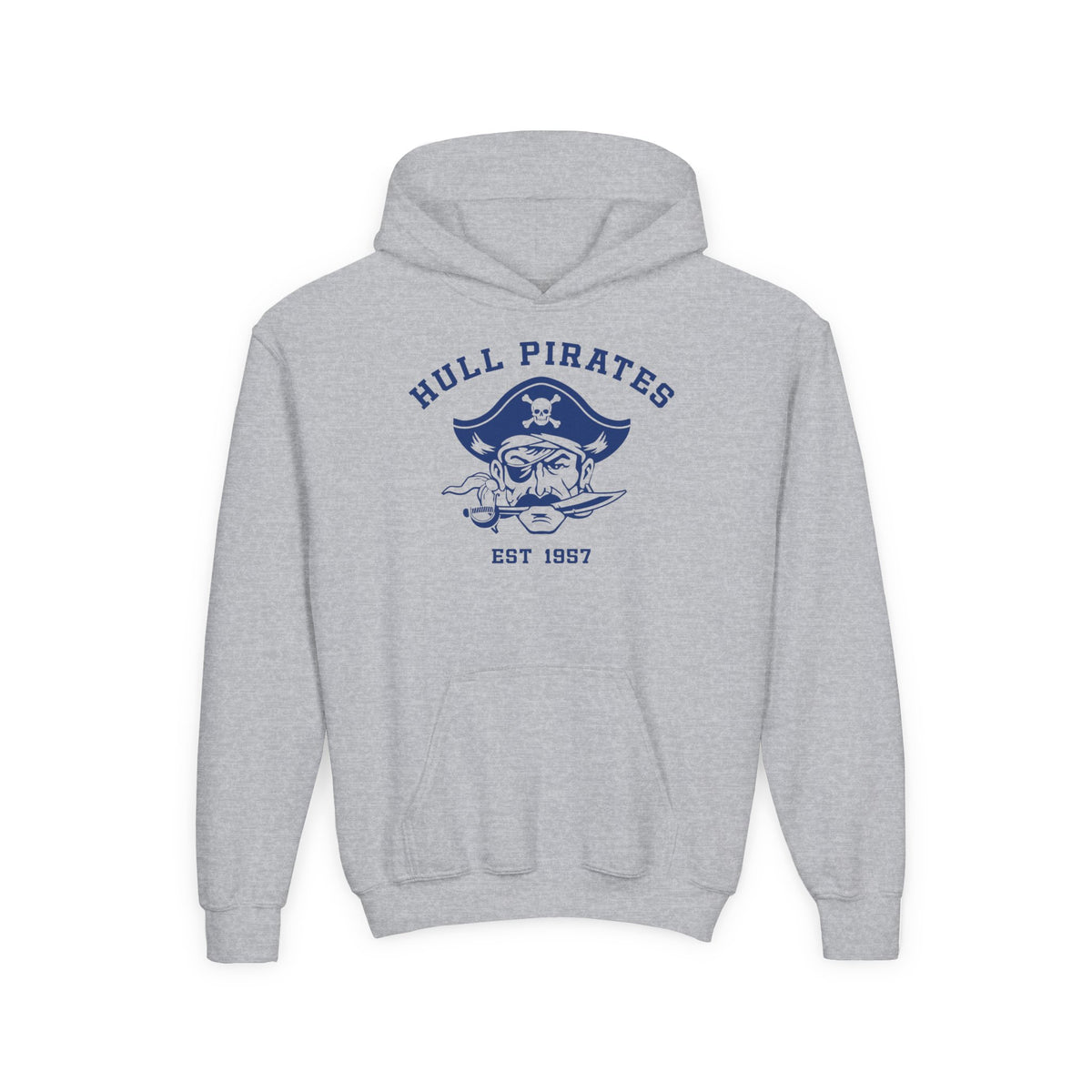 Vintage Hull Pirates - Kids Fleece Pullover Hoodie
