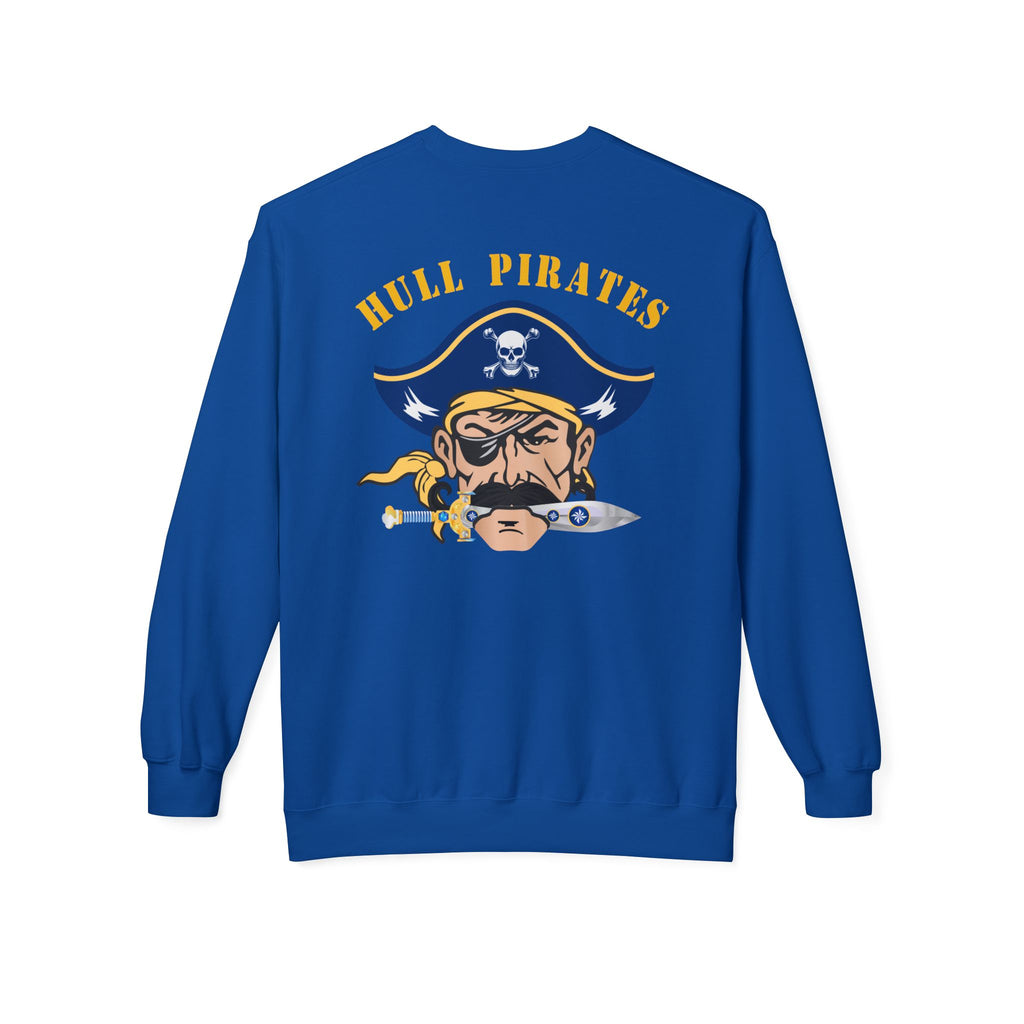Hull High School - Hull Pirates - Adult Crewneck Sweatshirt