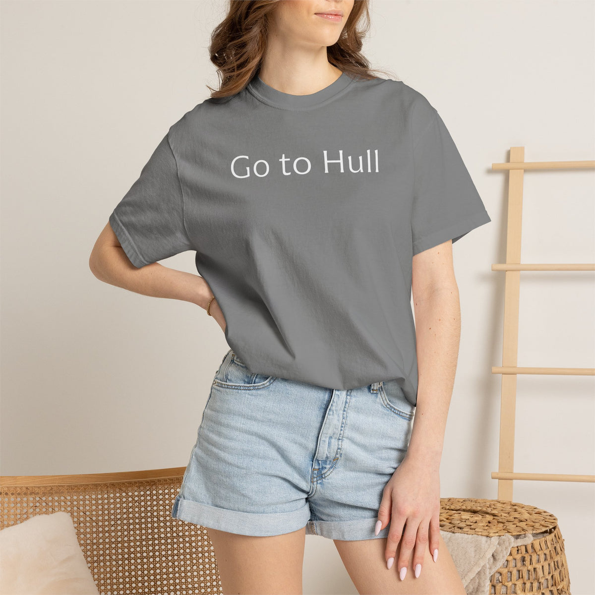Go to Hull - Comfort Colors Brand Unisex T-Shirt