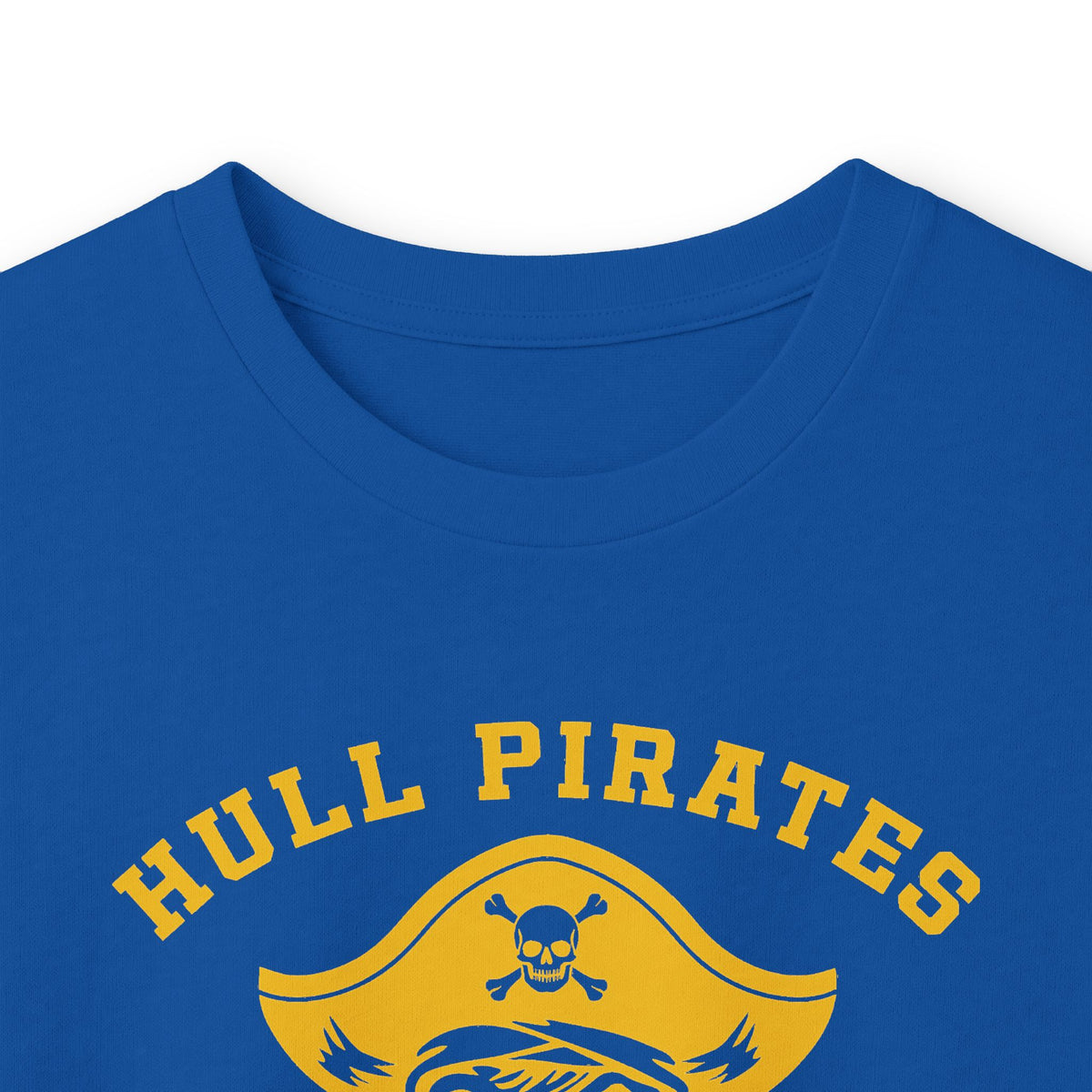 Vintage Hull Pirates - Adult Cotton Long Sleeve T-Shirt