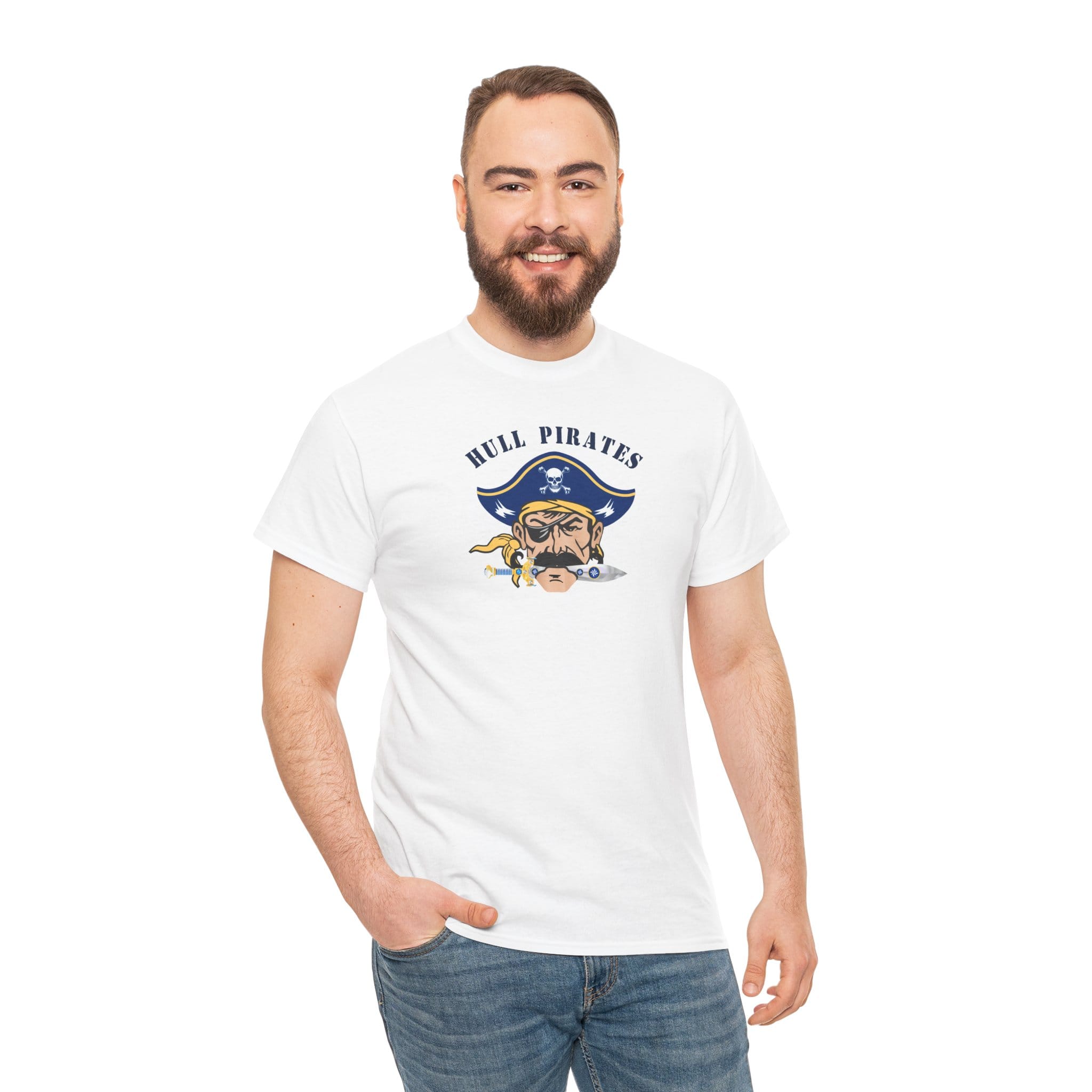Hull Pirates - Adult Cotton T-Shirt