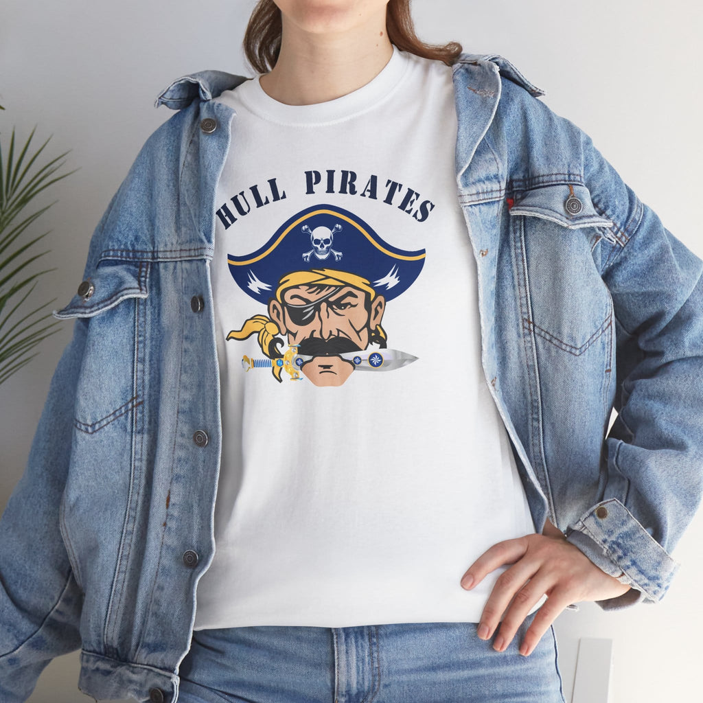 Hull Pirates - Adult Cotton T-Shirt, Optional Name/Number Personalization