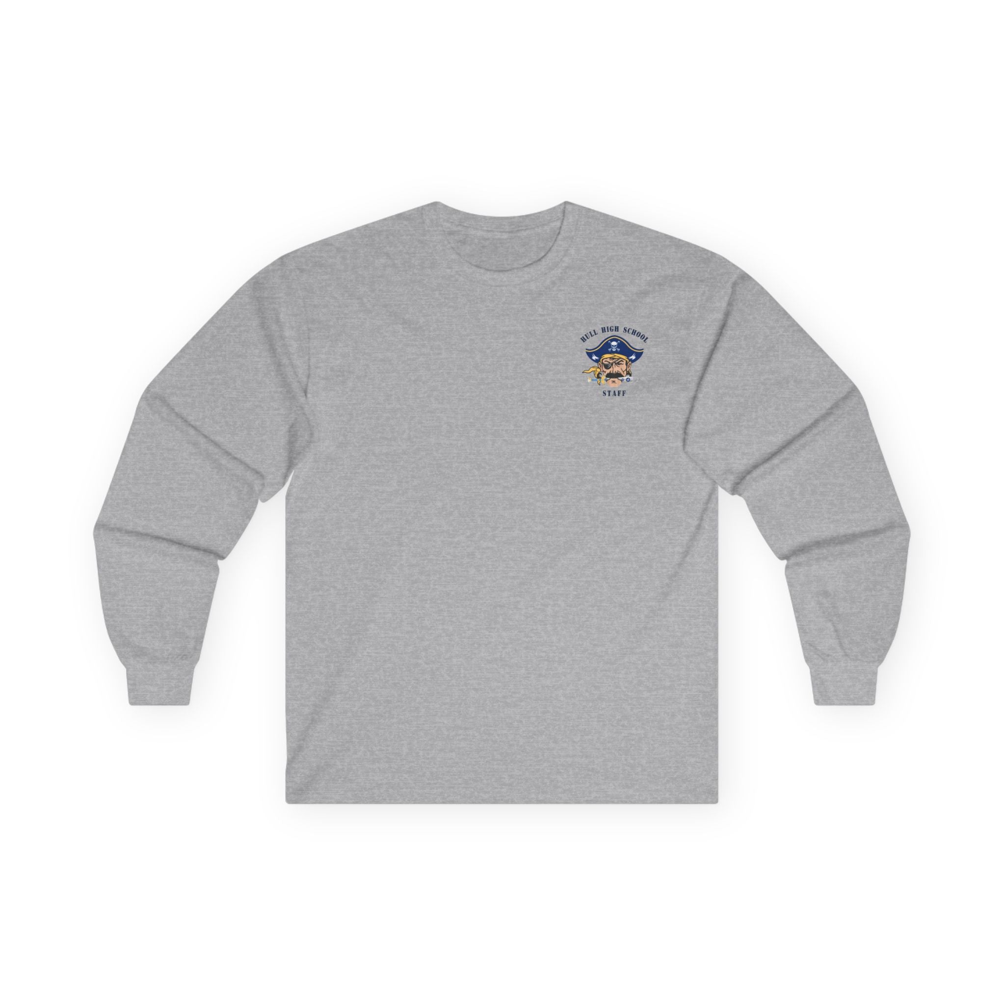 Hull High School - Adult Cotton Long Sleeve T-Shirt