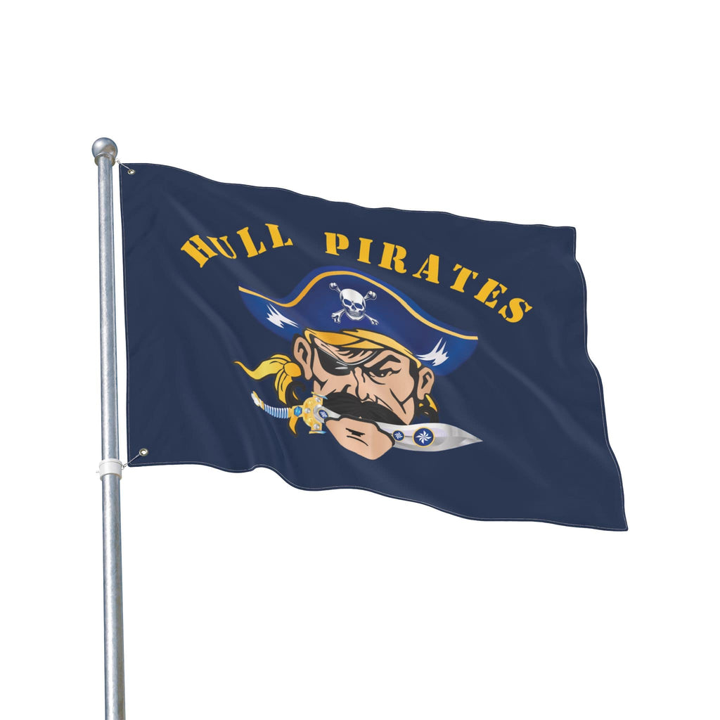 Hull Pirates Double-Sided Outdoor Flag