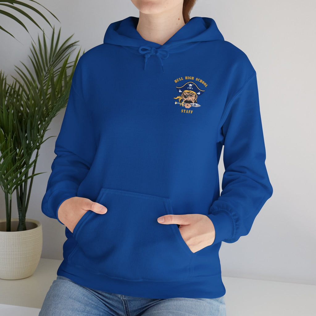 Hull High School - Hull Pirates - Adult Fleece Pullover Hoodie