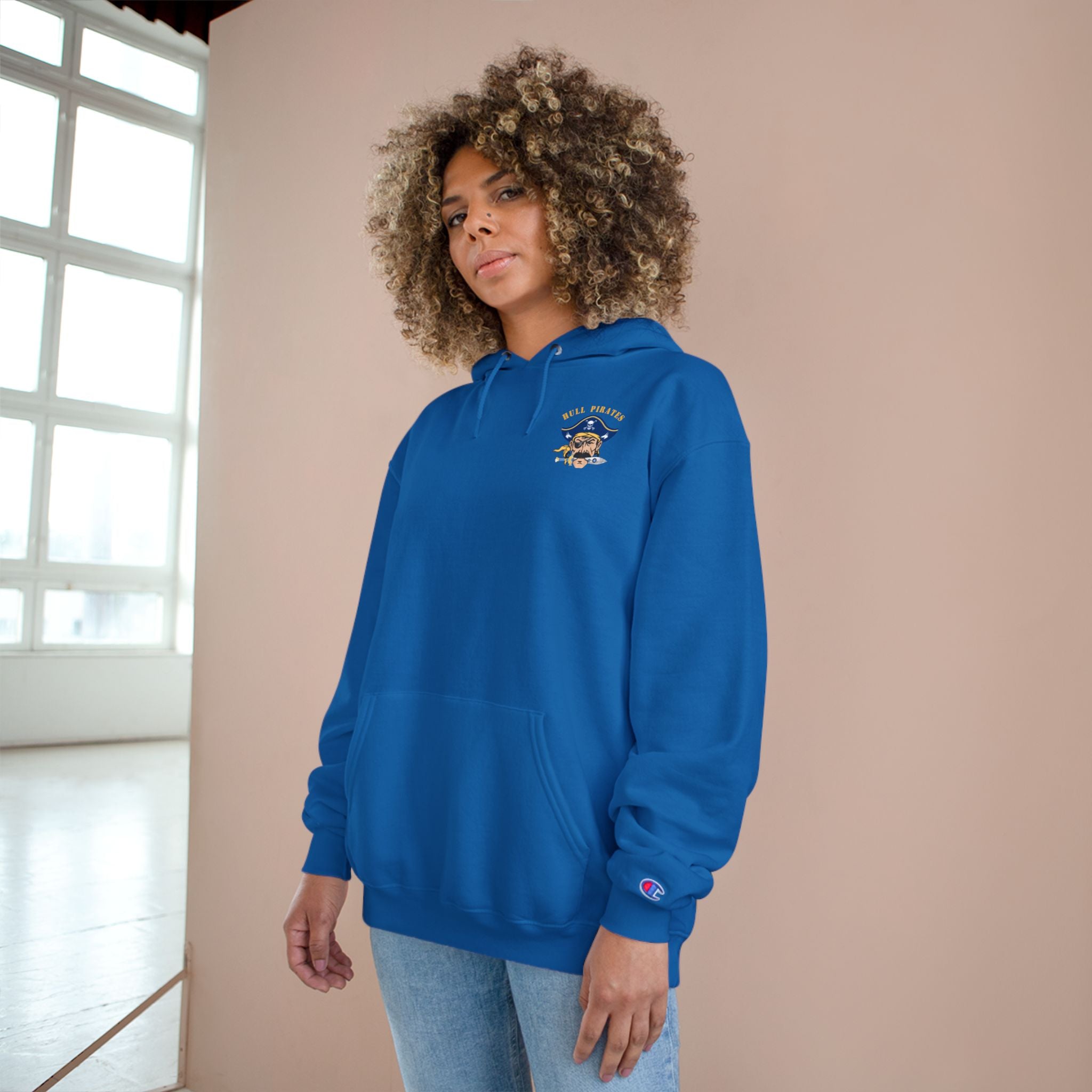 Hull Pirates - Champion Adult Fleece Pullover Hoodie