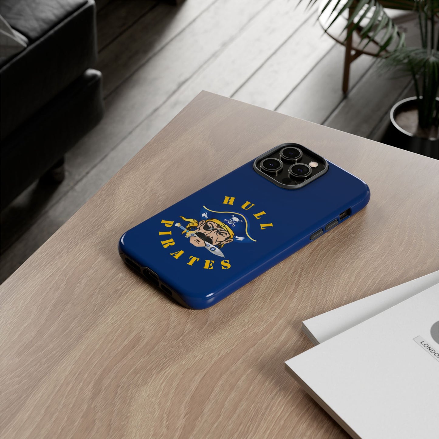 Hull Pirates, Phone Case – iPhone, Samsung, and Google Compatible