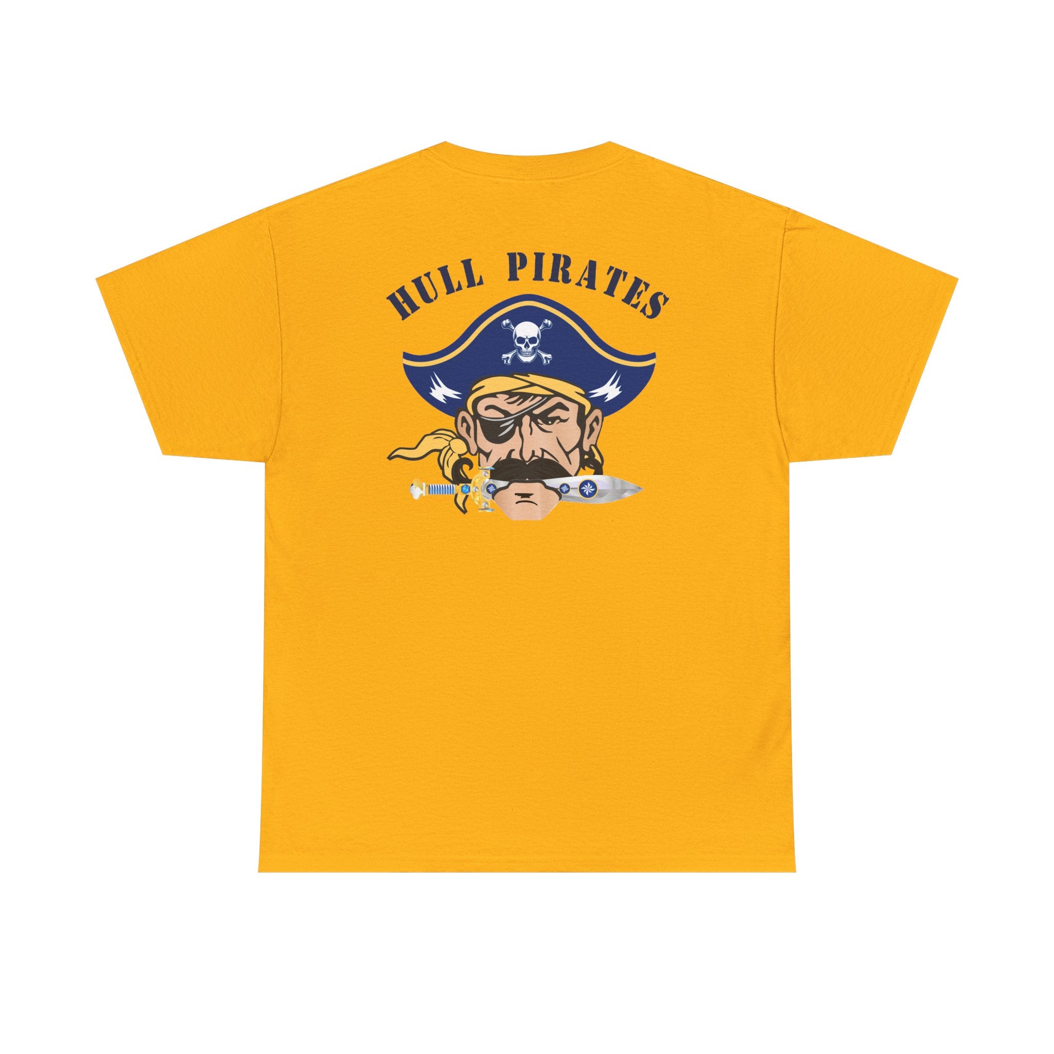 Hull High School - Hull Pirates - Adult Cotton T-Shirt
