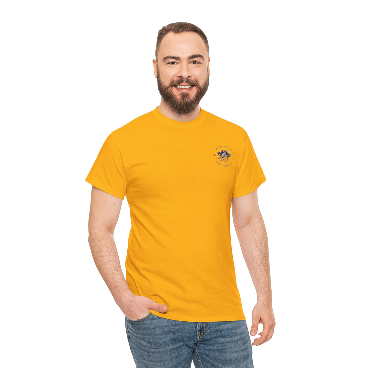 Jacobs School - Hull Pirates - Adult Cotton T-Shirt