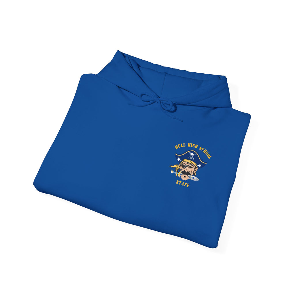 Hull High School - Hull Pirates - Adult Fleece Pullover Hoodie