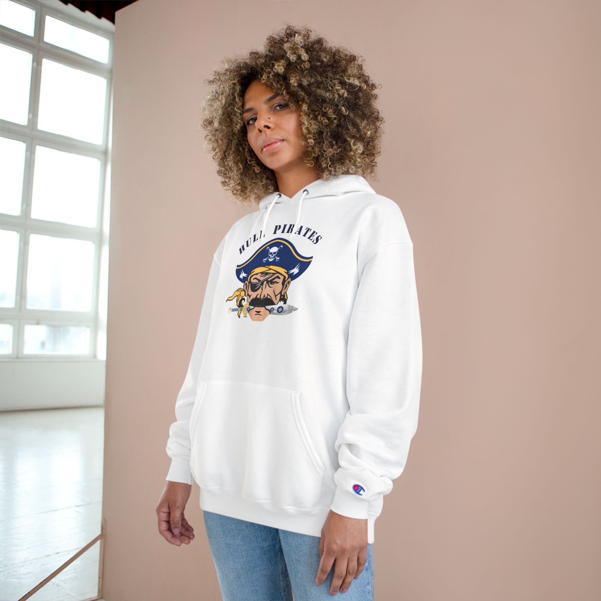 Hull Pirates - Champion Adult Fleece Pullover Hoodie
