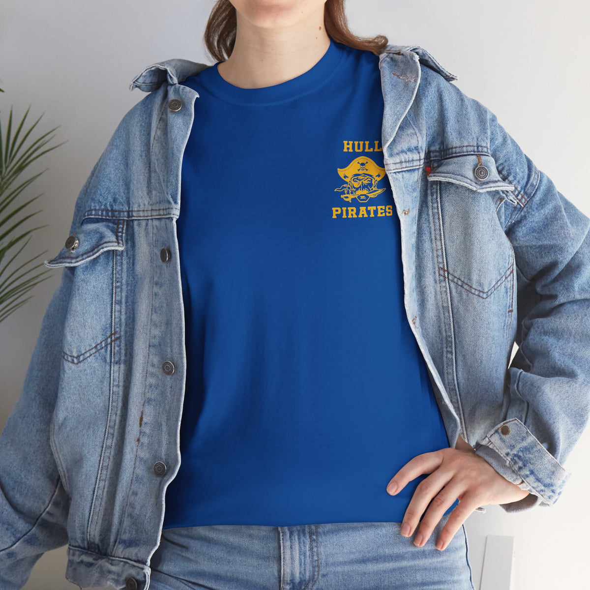 Vintage Hull Pirates - Adult Cotton T-Shirt