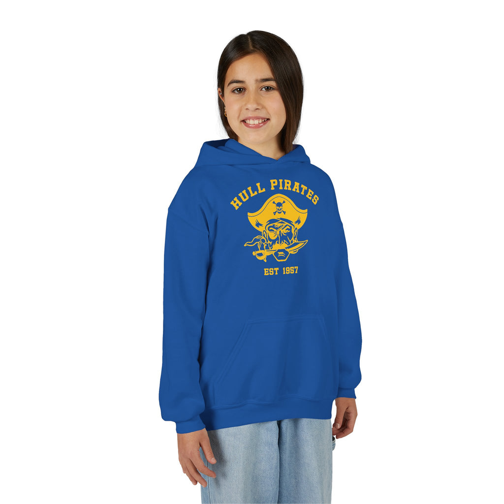 Vintage Hull Pirates - Kids Fleece Pullover Hoodie