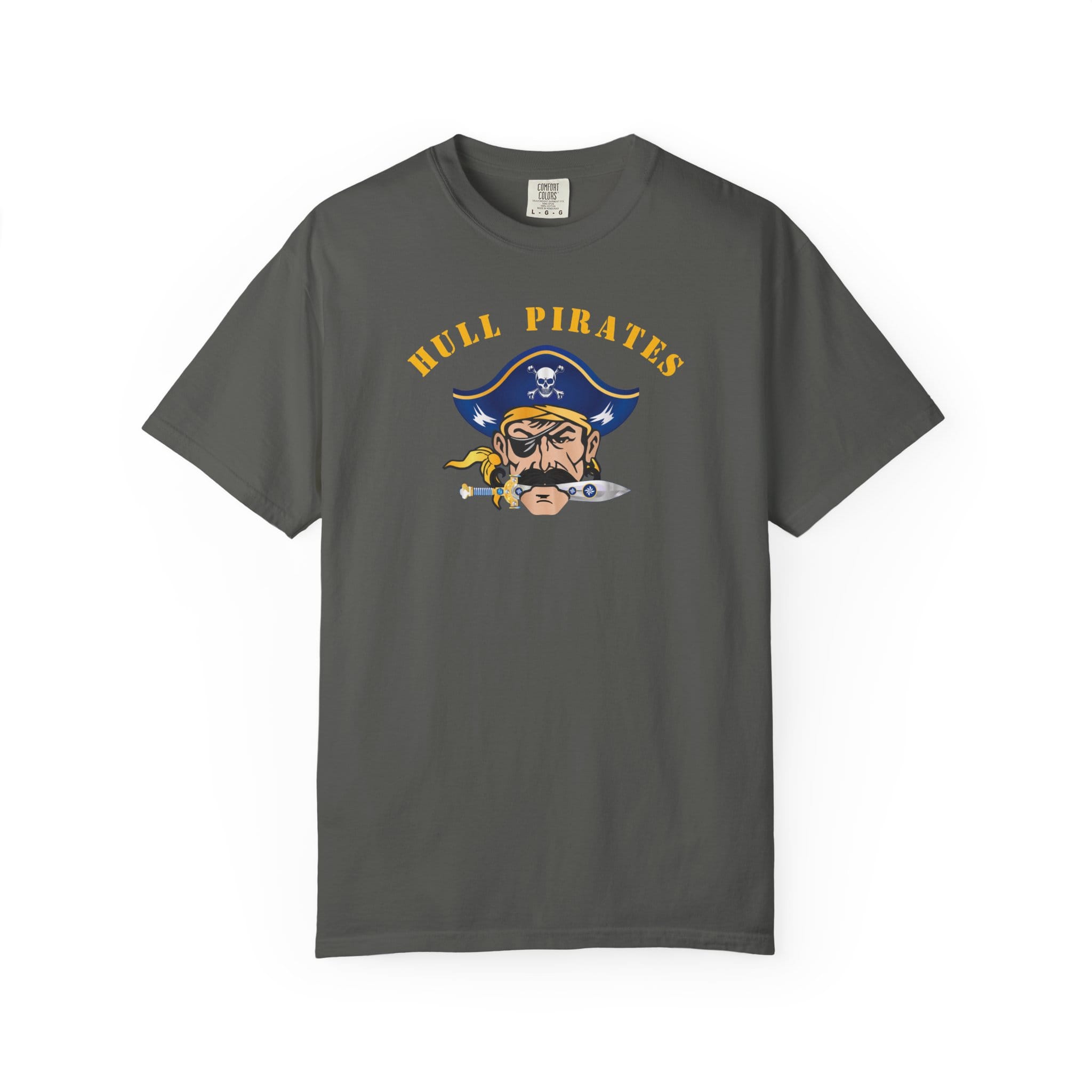 Hull Pirates - Adult Cotton T-Shirt - Comfort Colors Brand