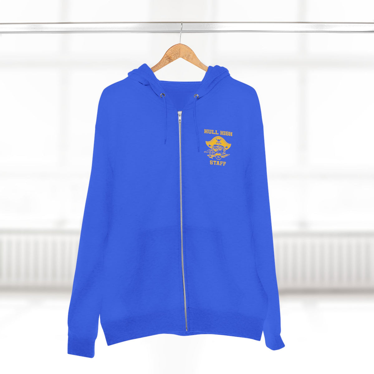 Hull High School - Hull Pirates - Adult Full Zip Hoodie