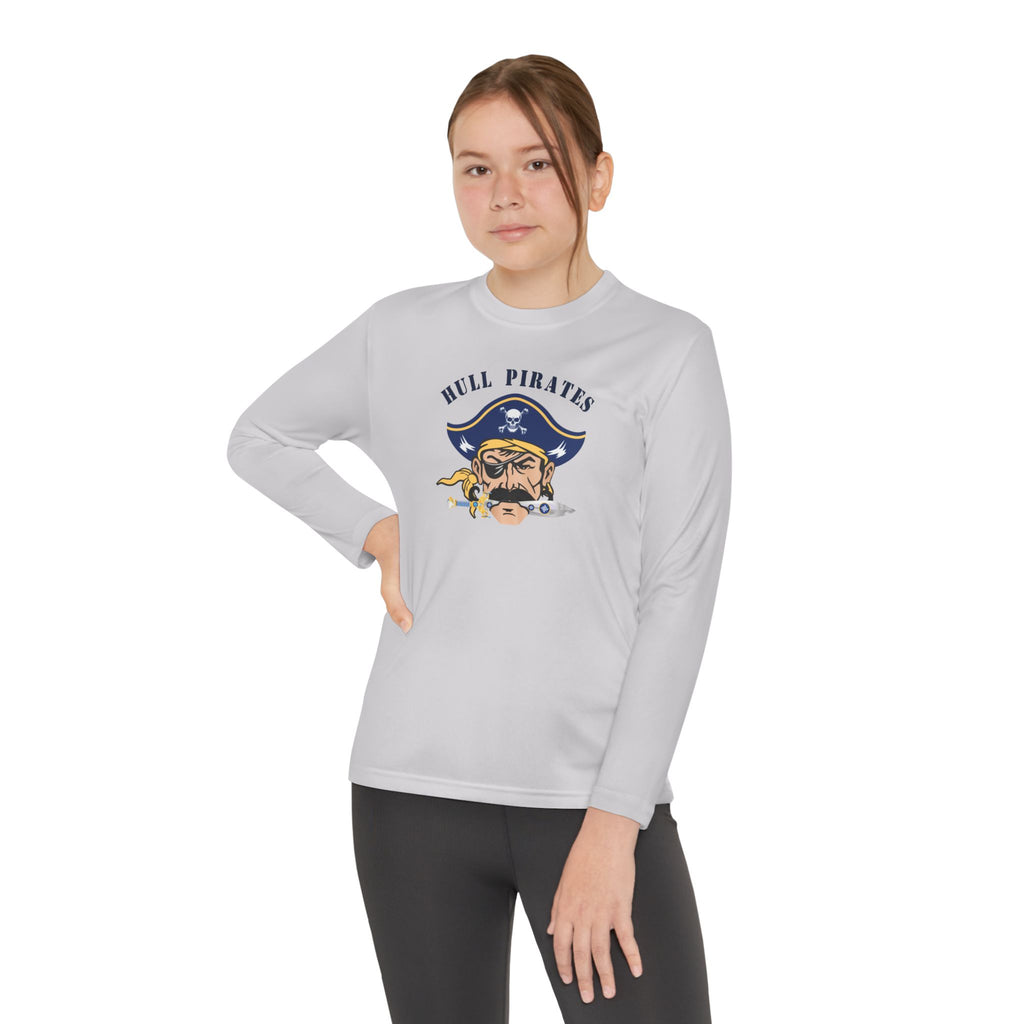 Hull Pirates - Kids Performance Long Sleeve T-Shirt, Name/Number Personalization