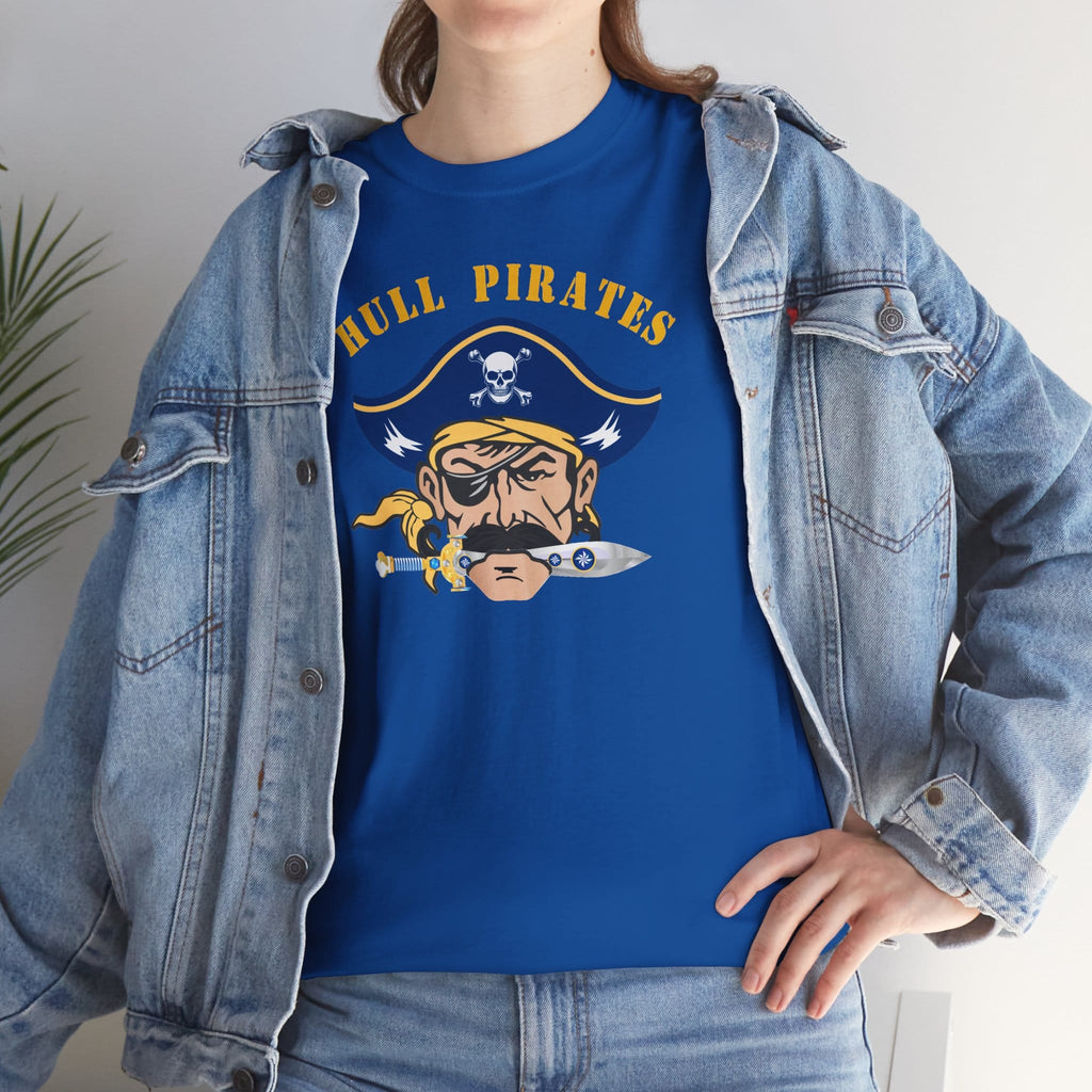 Hull Pirates - Adult Cotton T-Shirt, Optional Name/Number Personalization