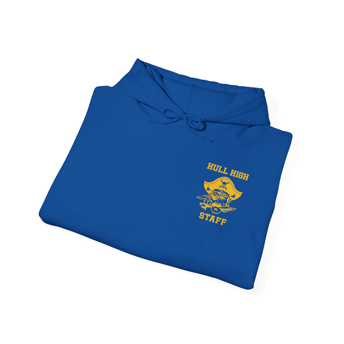 Hull High School - Hull Pirates - Adult Fleece Pullover Hoodie