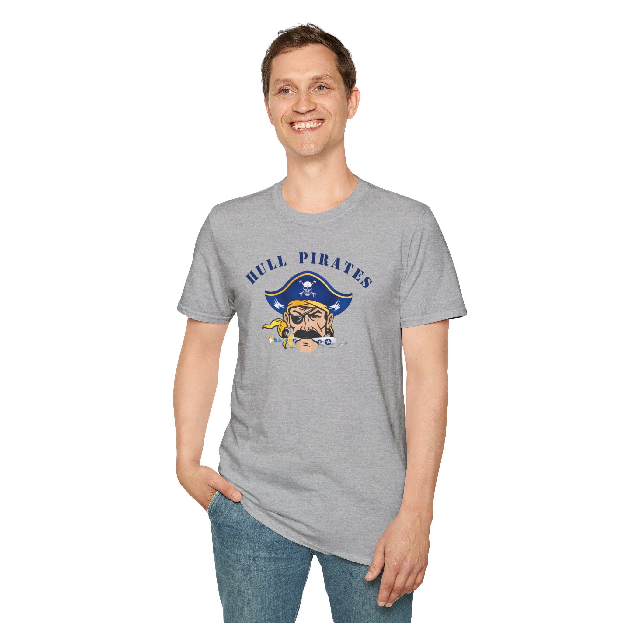 Hull Pirates - Adult Cotton T-Shirt