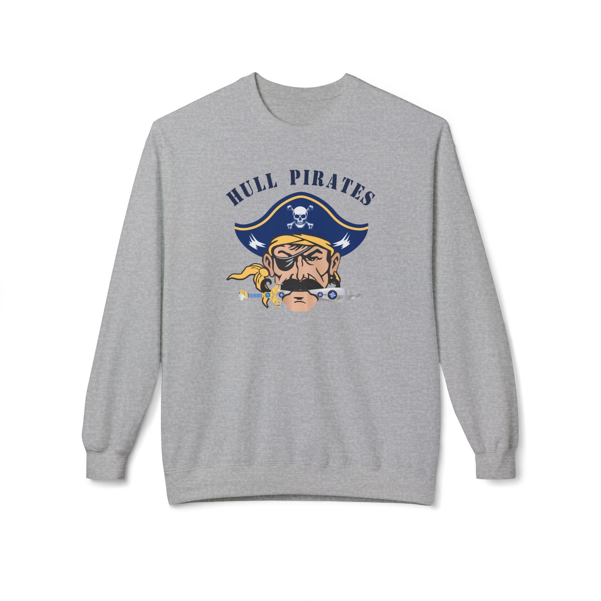 Hull Pirates - Adult Crewneck Sweatshirt, Optional Name/Number Personalization