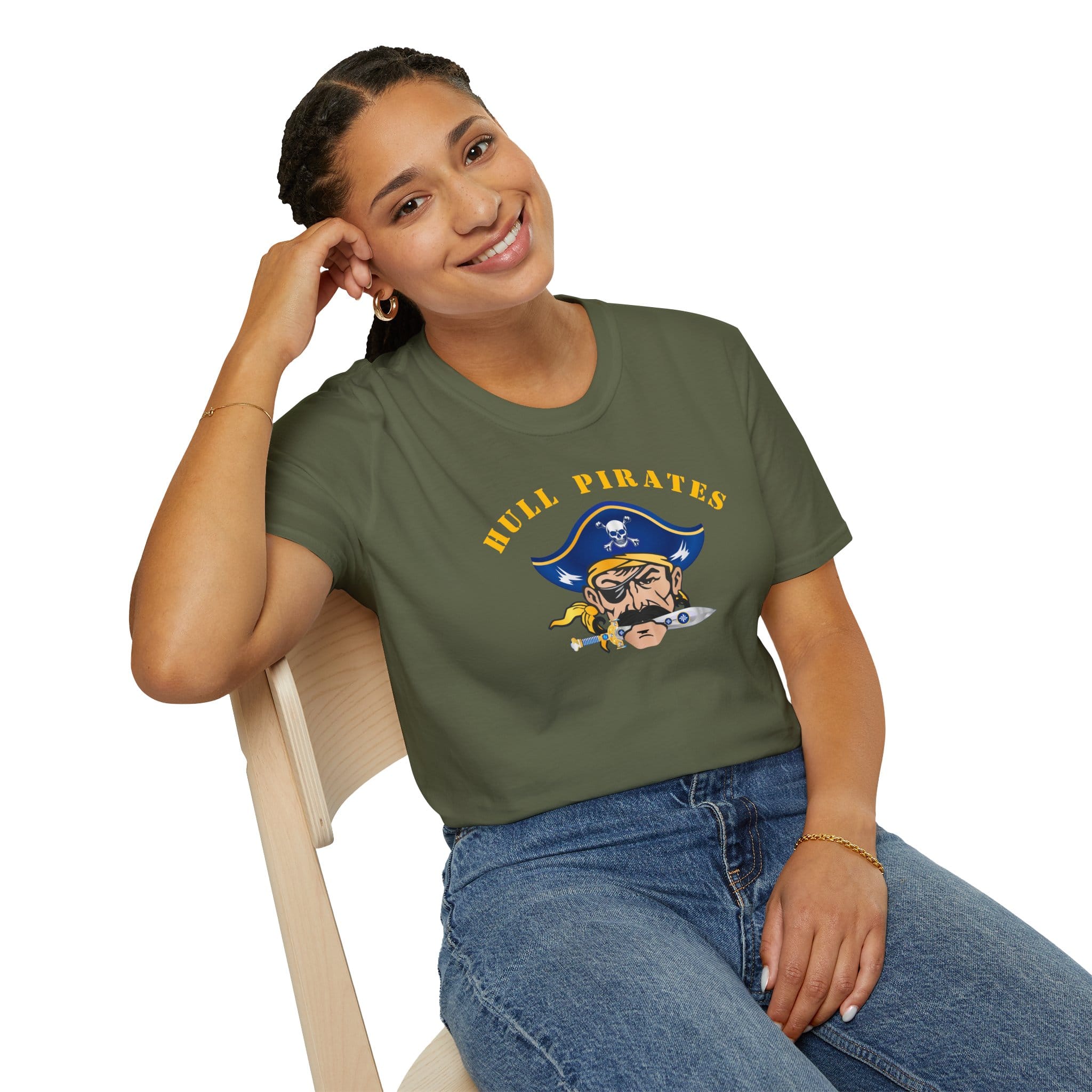 Hull Pirates - Adult Cotton T-Shirt